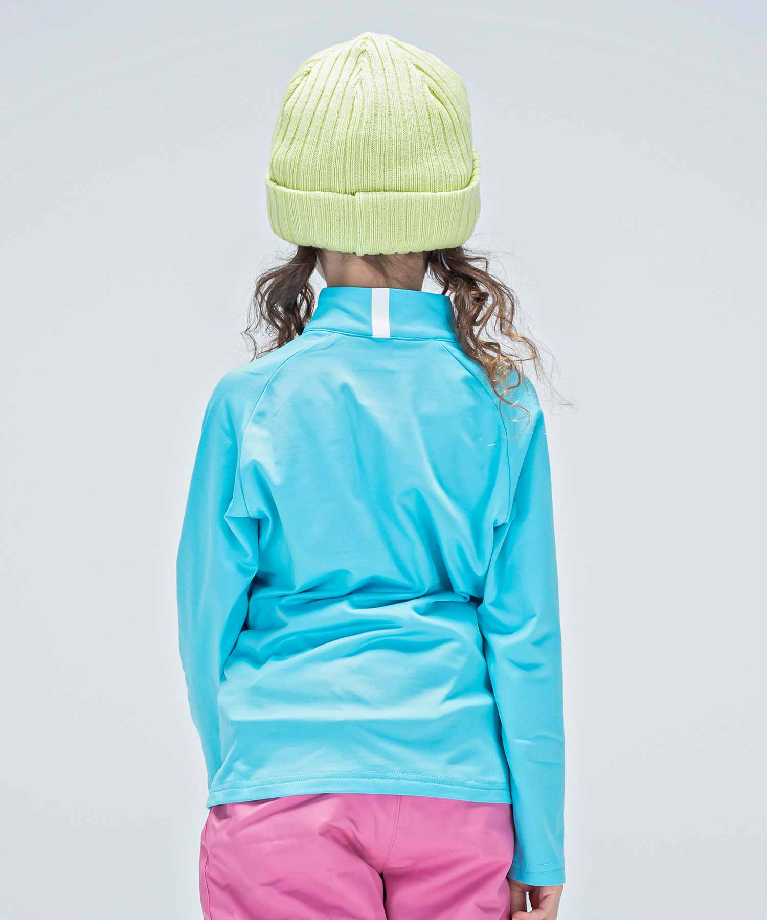 【KIDS/JUNIOR】子供用スキーウェア アンダーウェア インナーウェア Crystal Flower Junior 1/2 Zip Tee / Jr /phenixスキーウェア 23AW