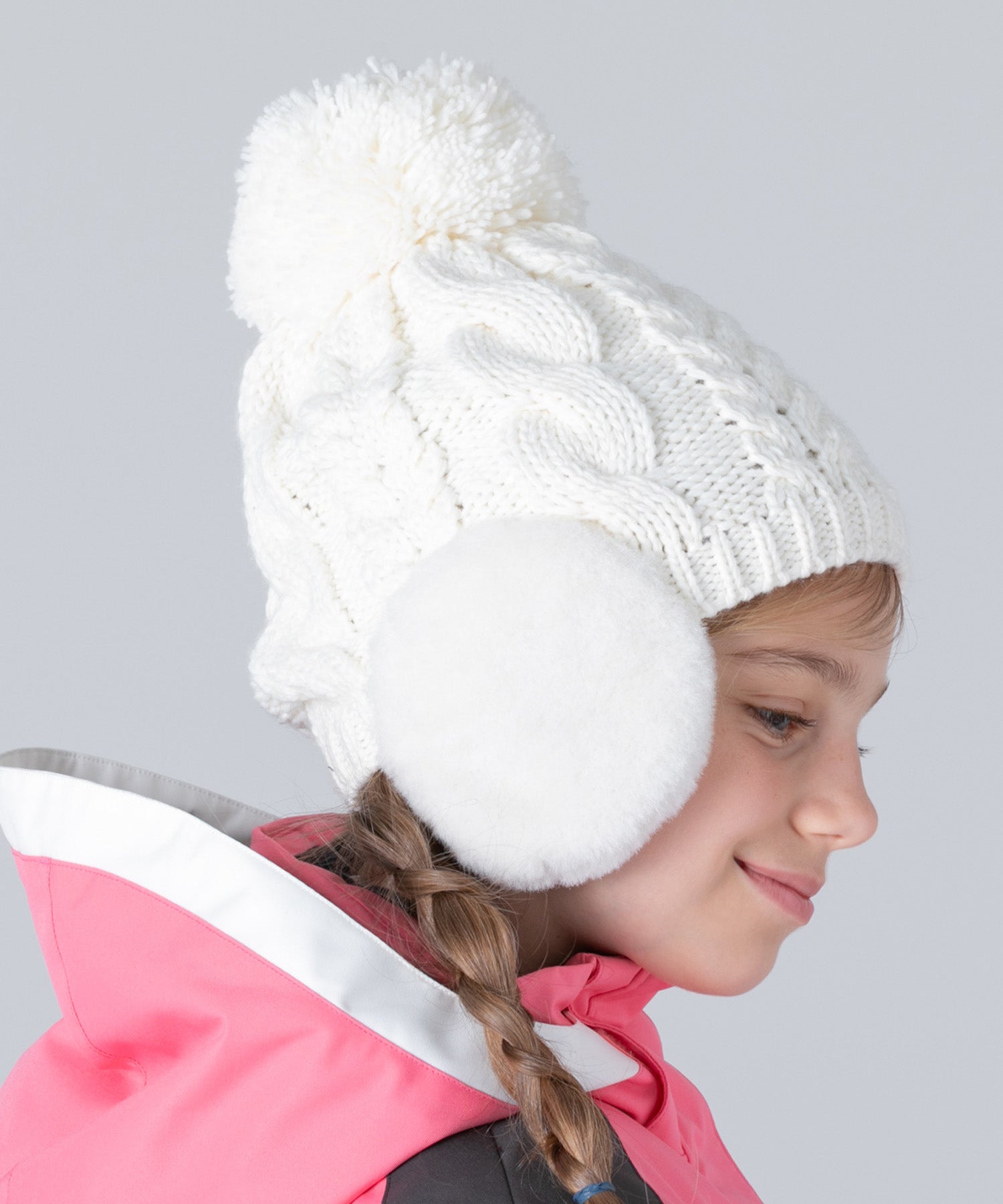 【KIDS/JUNIOR】Low Gauge Earflap Watch Hat ローゲージイヤーフラップニットハット /phenixスキーウェア 25AW