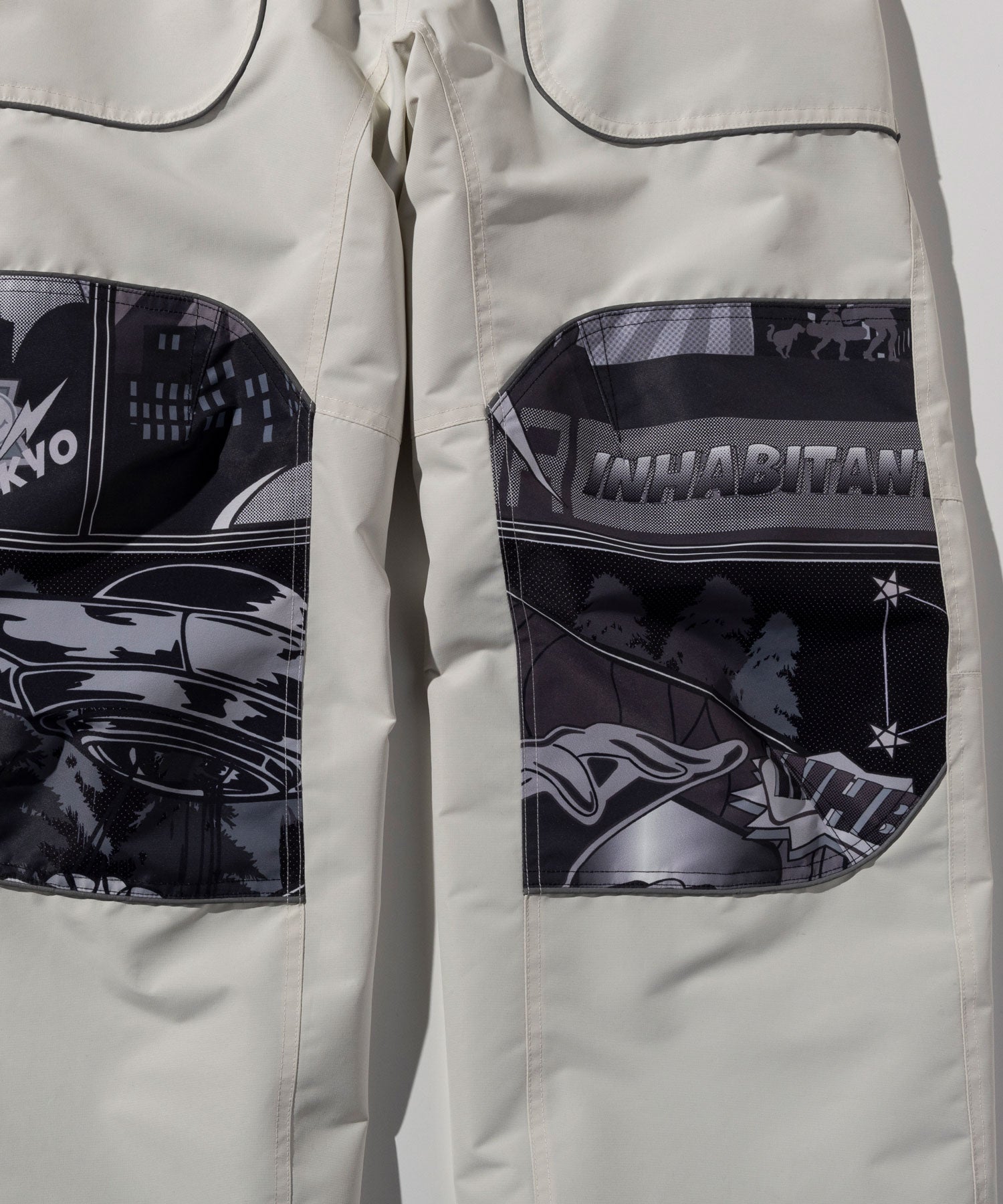 【11月中旬お届け予約商品】【MENS】PIPING LINE SNOW PANTS パイピングラインスノーパンツ /inhabitant(インハビタント)