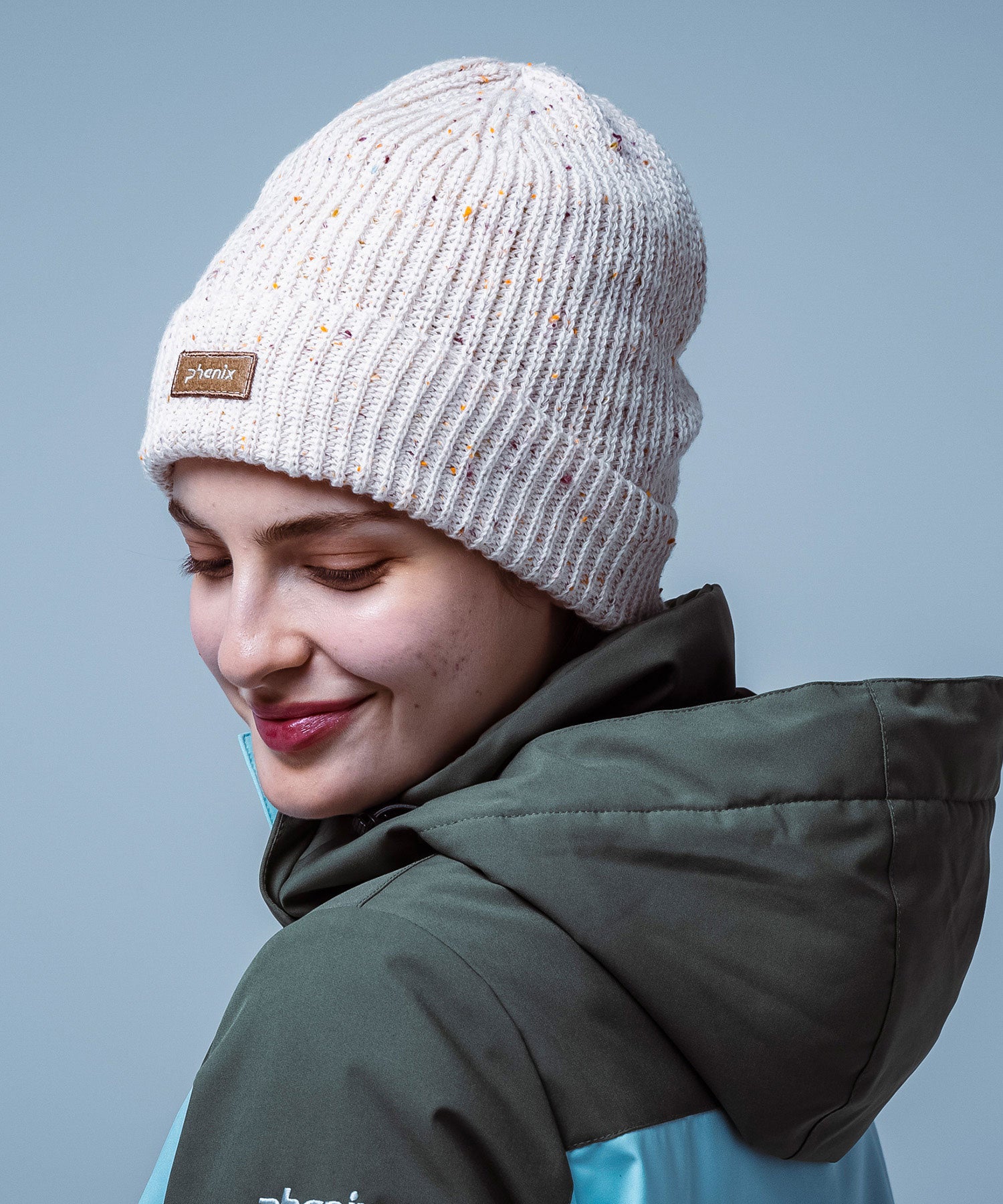 【WOMENS】 Mix Nep Watch Hat ミックスネップニットハット /phenixスキーウェア 25AW