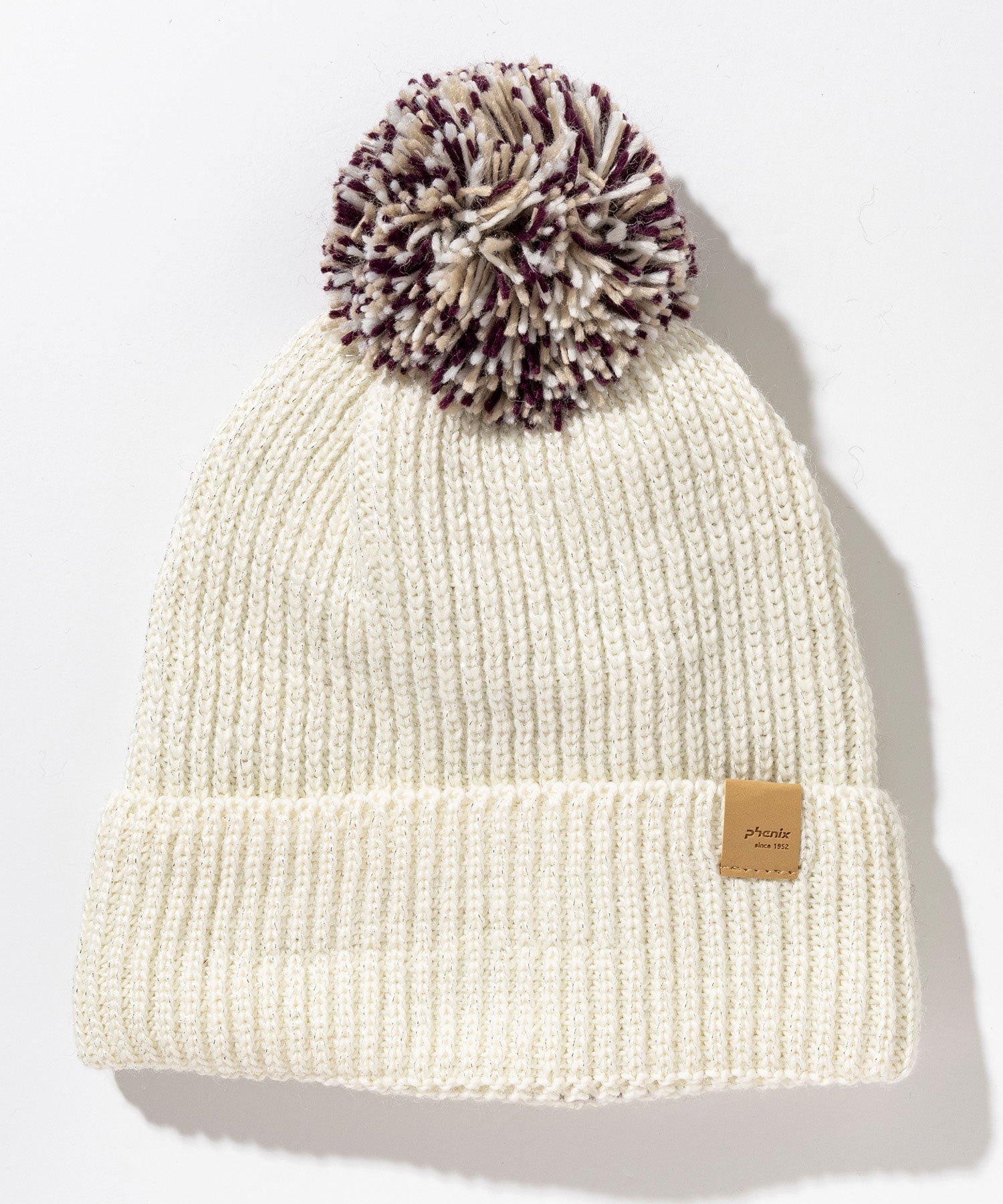 【WOMENS】 Mix Pompon Bright Watch Hat ミックスポンポンブライトニットハット /phenixスキーウェア 25AW