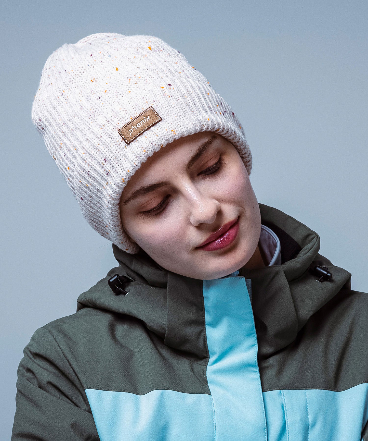 【WOMENS】 Mix Nep Watch Hat ミックスネップニットハット /phenixスキーウェア 25AW