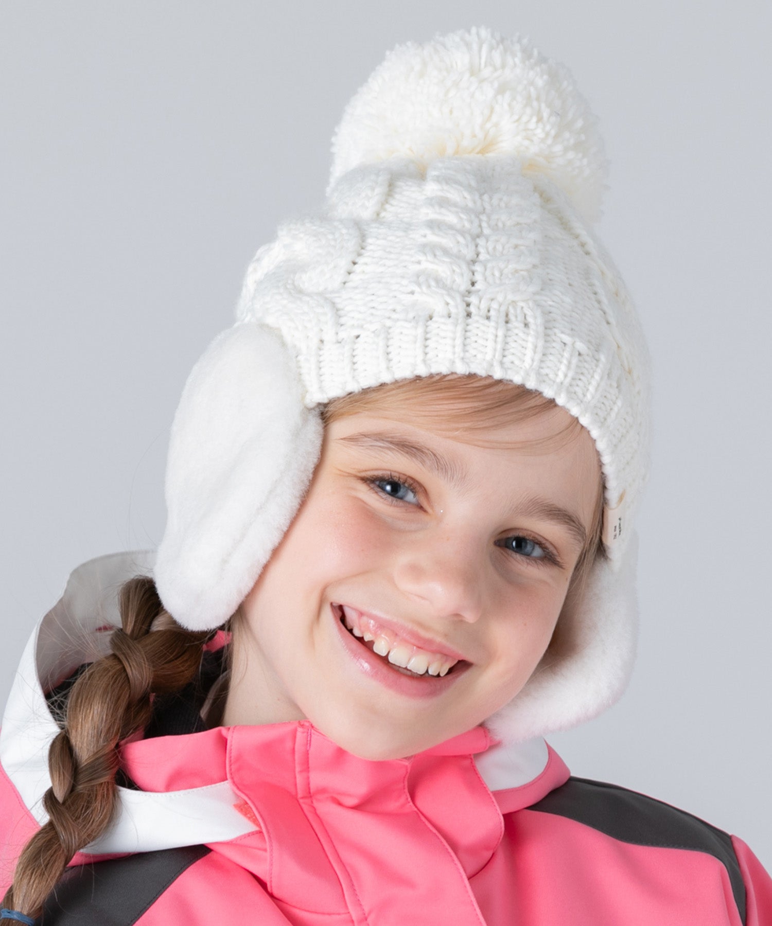 【KIDS/JUNIOR】Low Gauge Earflap Watch Hat ローゲージイヤーフラップニットハット /phenixスキーウェア 25AW