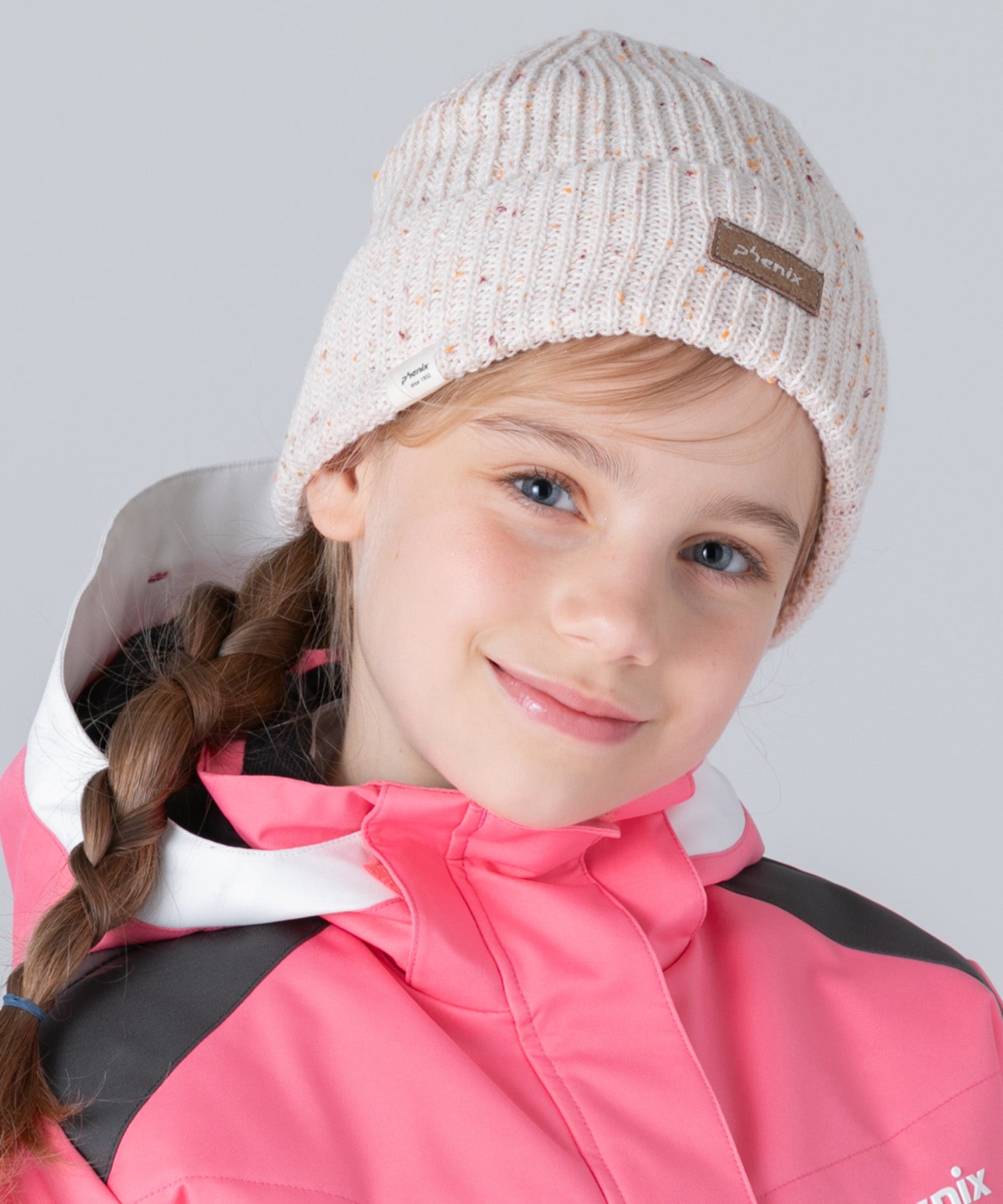 【KIDS/JUNIOR】Mix Nep Watch Hat ミックスネップニットハット /phenixスキーウェア 25AW