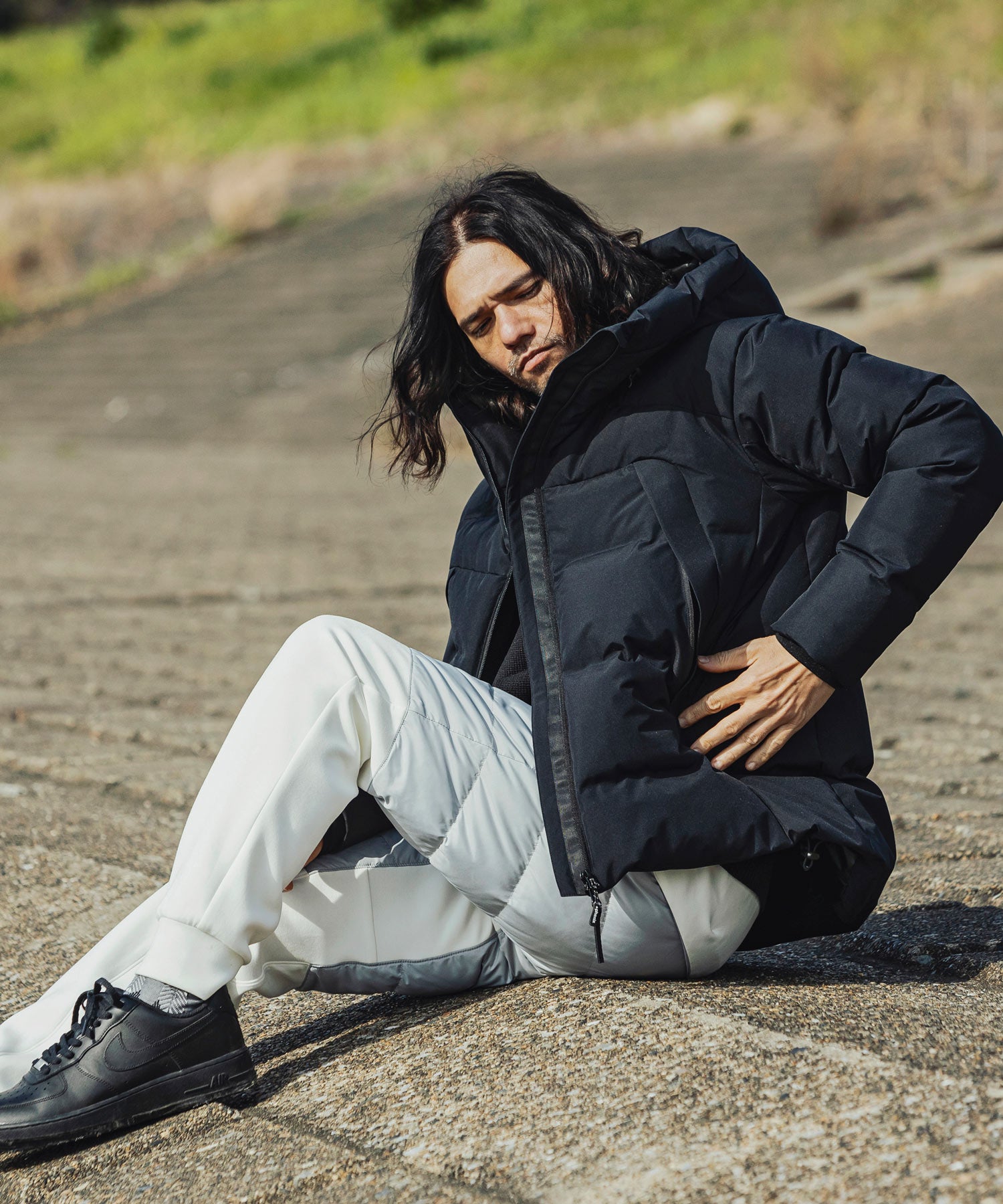 【MENS】HYBRID DOWN PANTS ハイブリッド ダウン パンツ +phenix(プラスフェニックス)