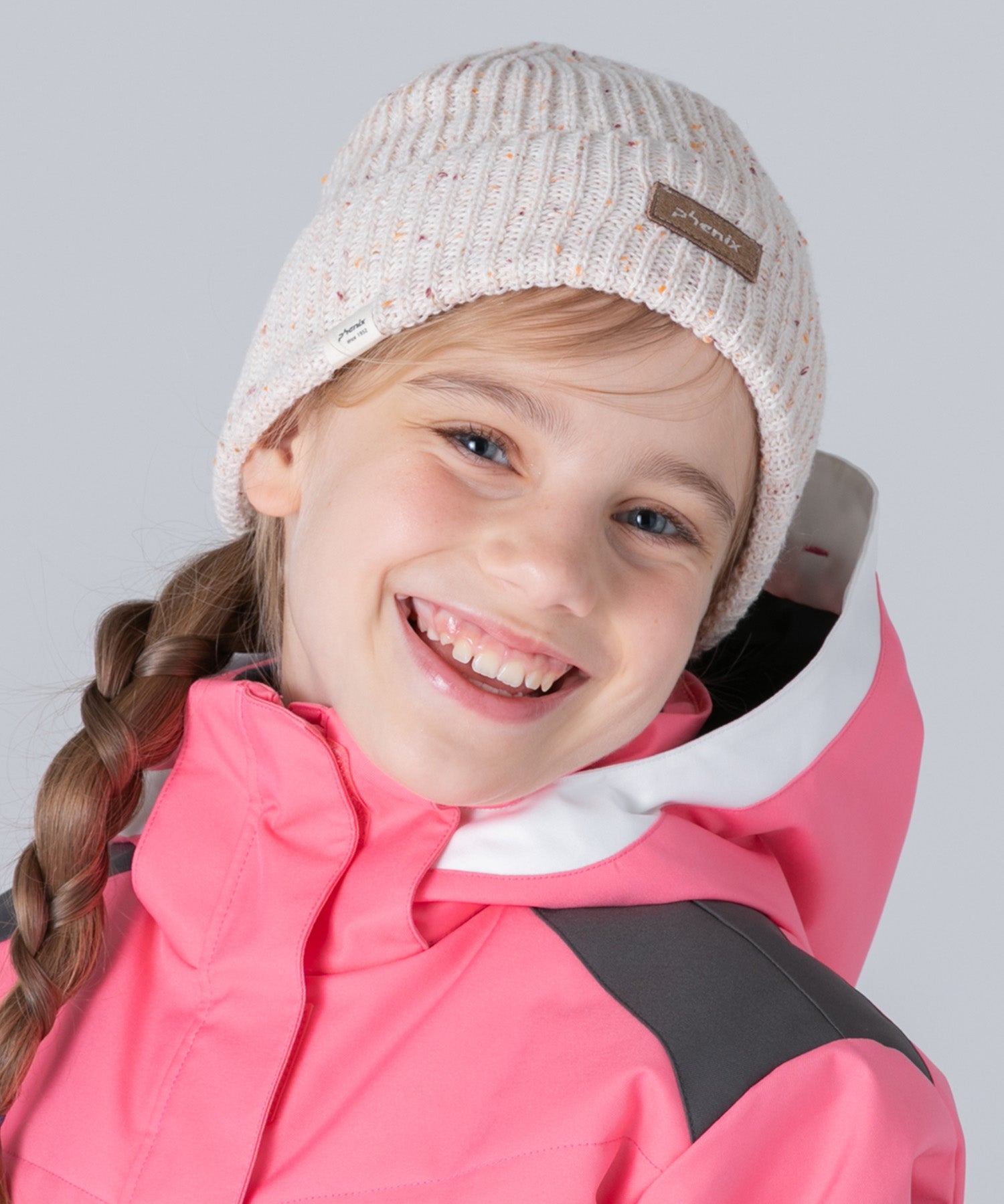 【KIDS/JUNIOR】Mix Nep Watch Hat ミックスネップニットハット /phenixスキーウェア 25AW
