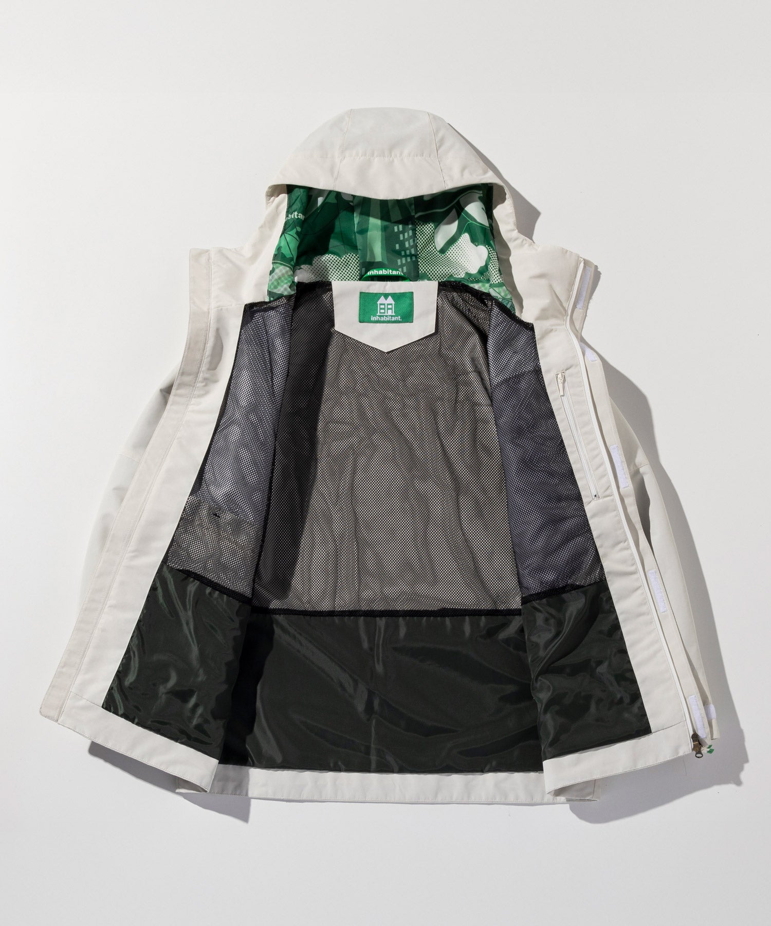 【11月中旬お届け予約商品】【MENS】FULL ZIP SNOW JACKET フルジップスノージャケット /inhabitant(インハビタント)