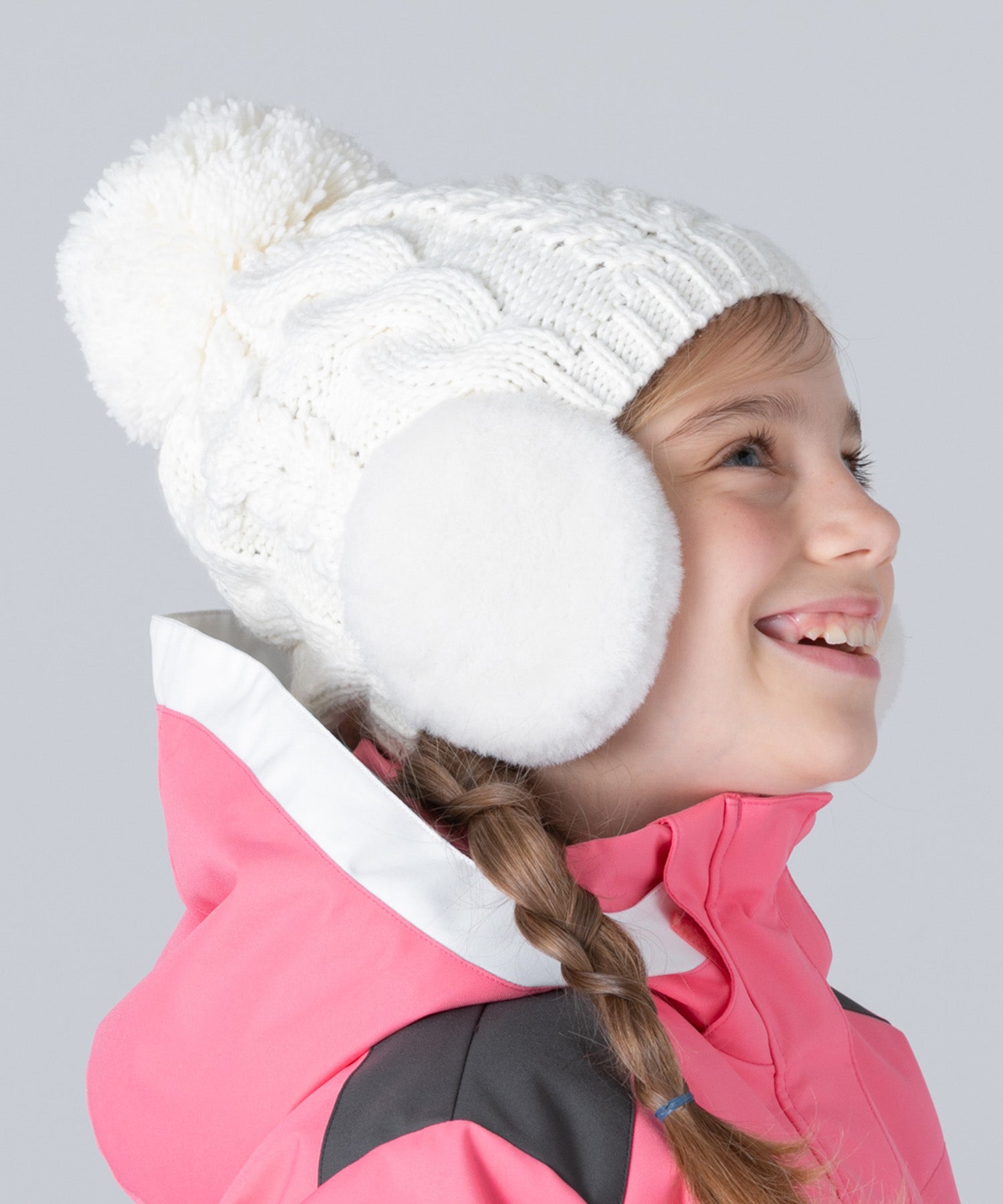 【KIDS/JUNIOR】Low Gauge Earflap Watch Hat ローゲージイヤーフラップニットハット /phenixスキーウェア 25AW