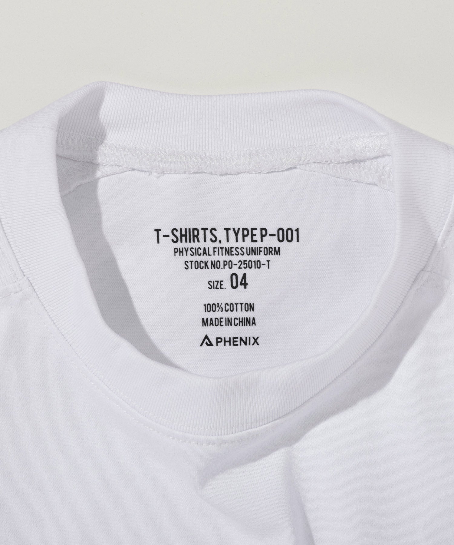 T-SHIRTS, TYPE P-001