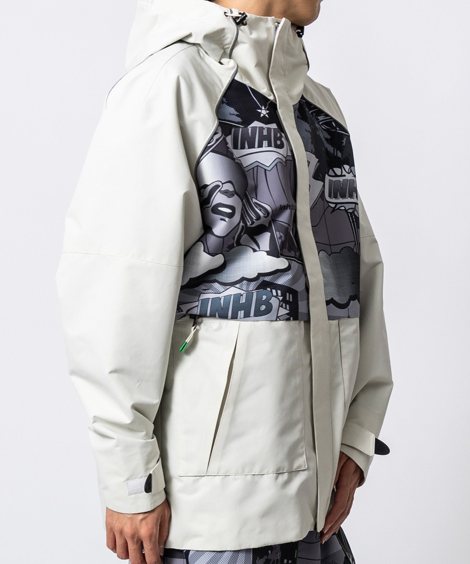 【11月中旬お届け予約商品】【MENS】FULL ZIP SNOW JACKET フルジップスノージャケット /inhabitant(インハビタント)