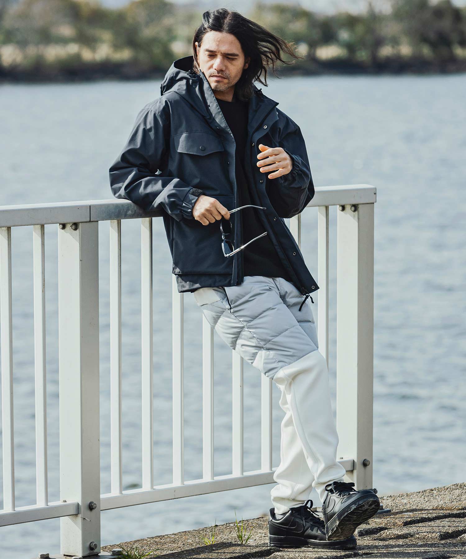 【MENS】HYBRID DOWN PANTS ハイブリッド ダウン パンツ +phenix(プラスフェニックス)