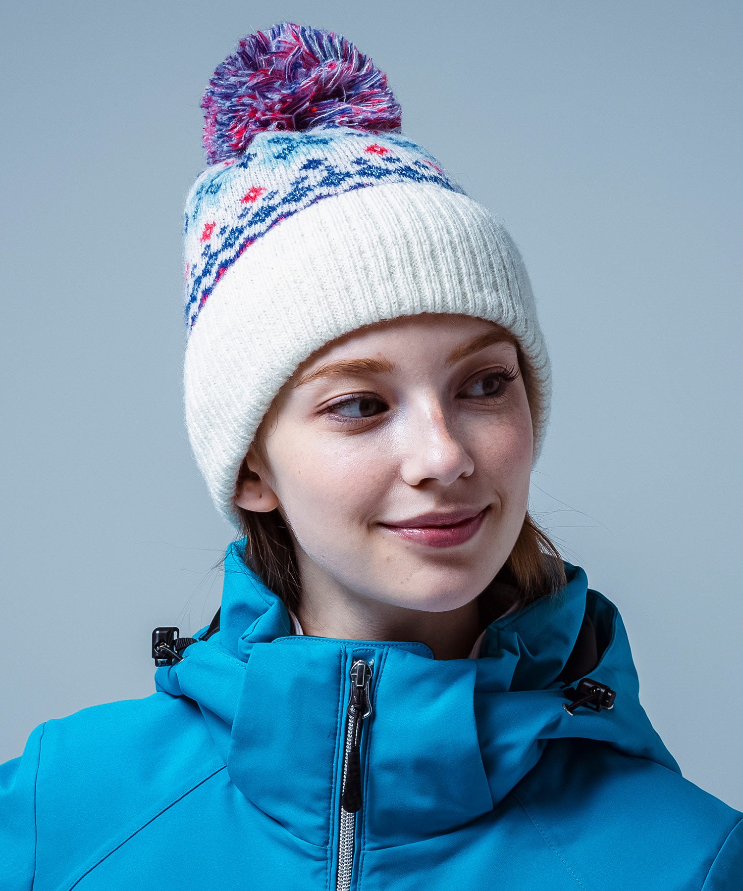 【WOMENS】 Fair Isle Watch Hat フェアアイルニットハット /phenixスキーウェア 25AW