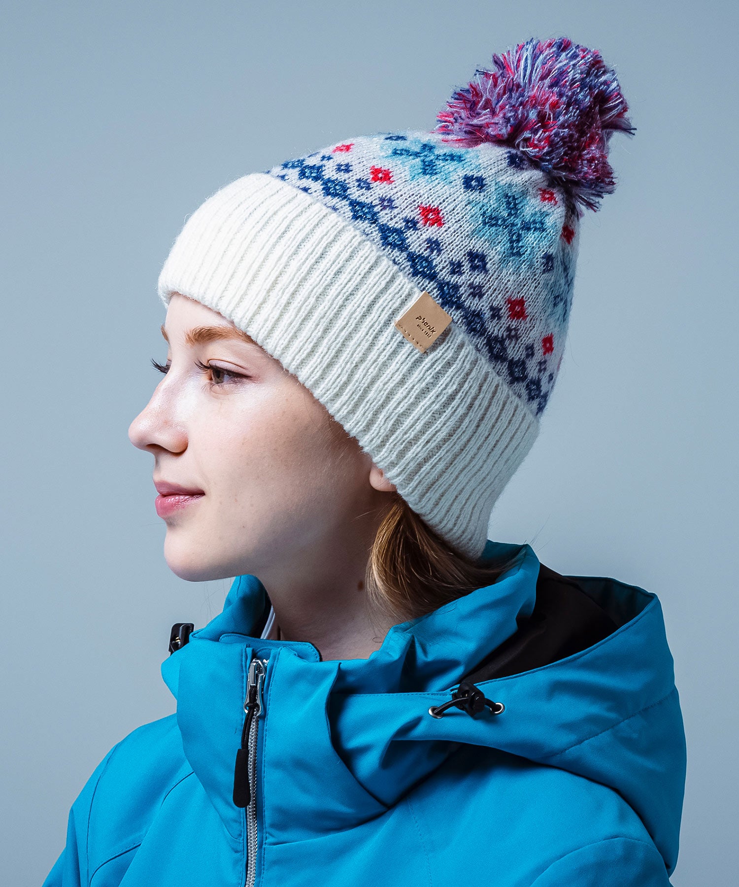 【WOMENS】 Fair Isle Watch Hat フェアアイルニットハット /phenixスキーウェア 25AW