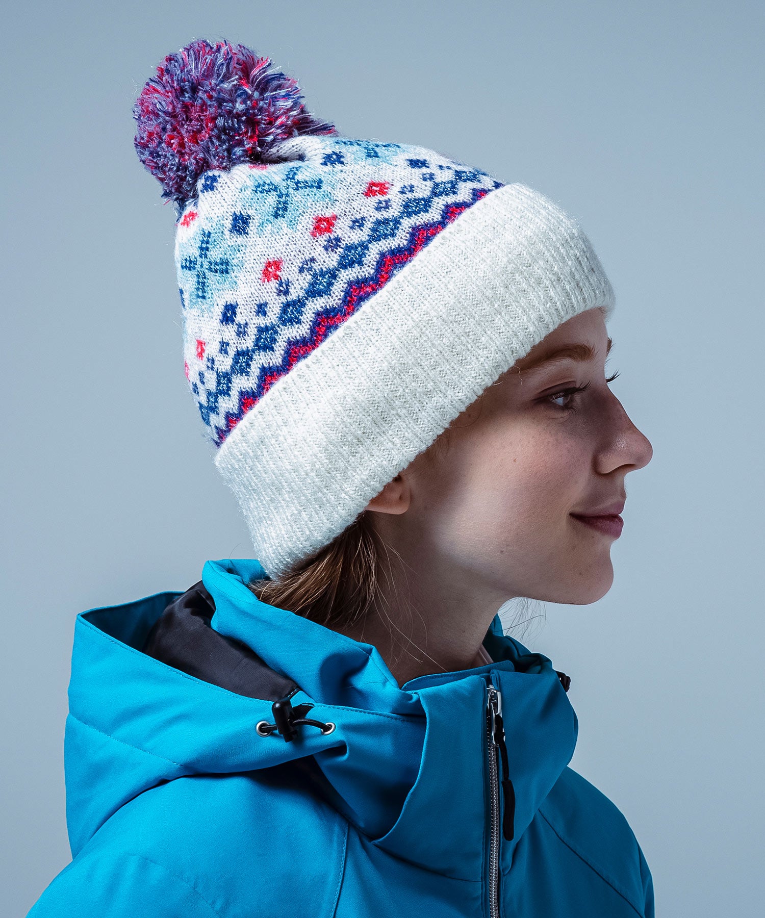 【WOMENS】 Fair Isle Watch Hat フェアアイルニットハット /phenixスキーウェア 25AW