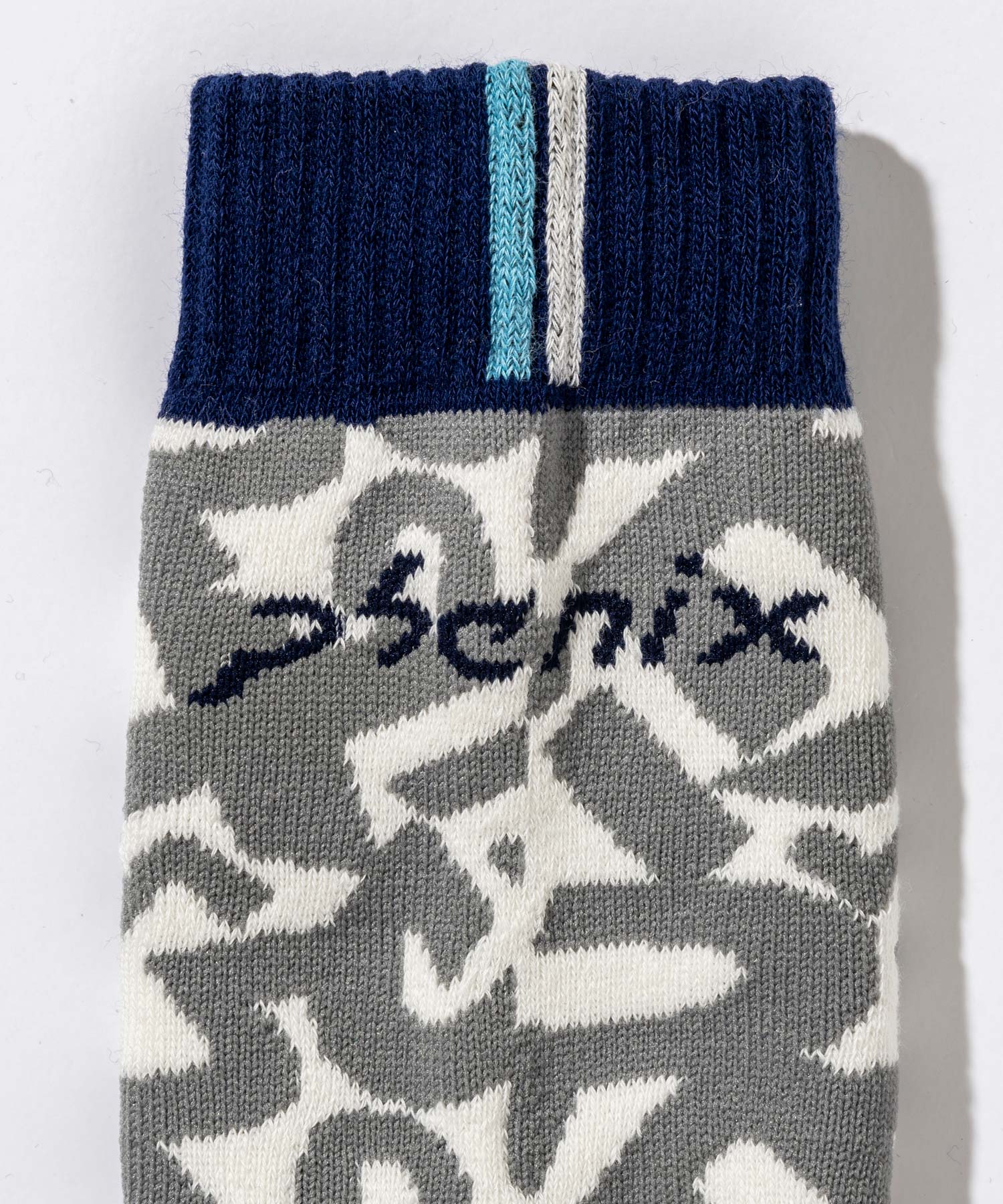 【KIDS/JUNIOR】Tonal Monogram Logo Ski Socks トーナルモノグラムロゴスキーソックス /phenixスキーウェア 25AW