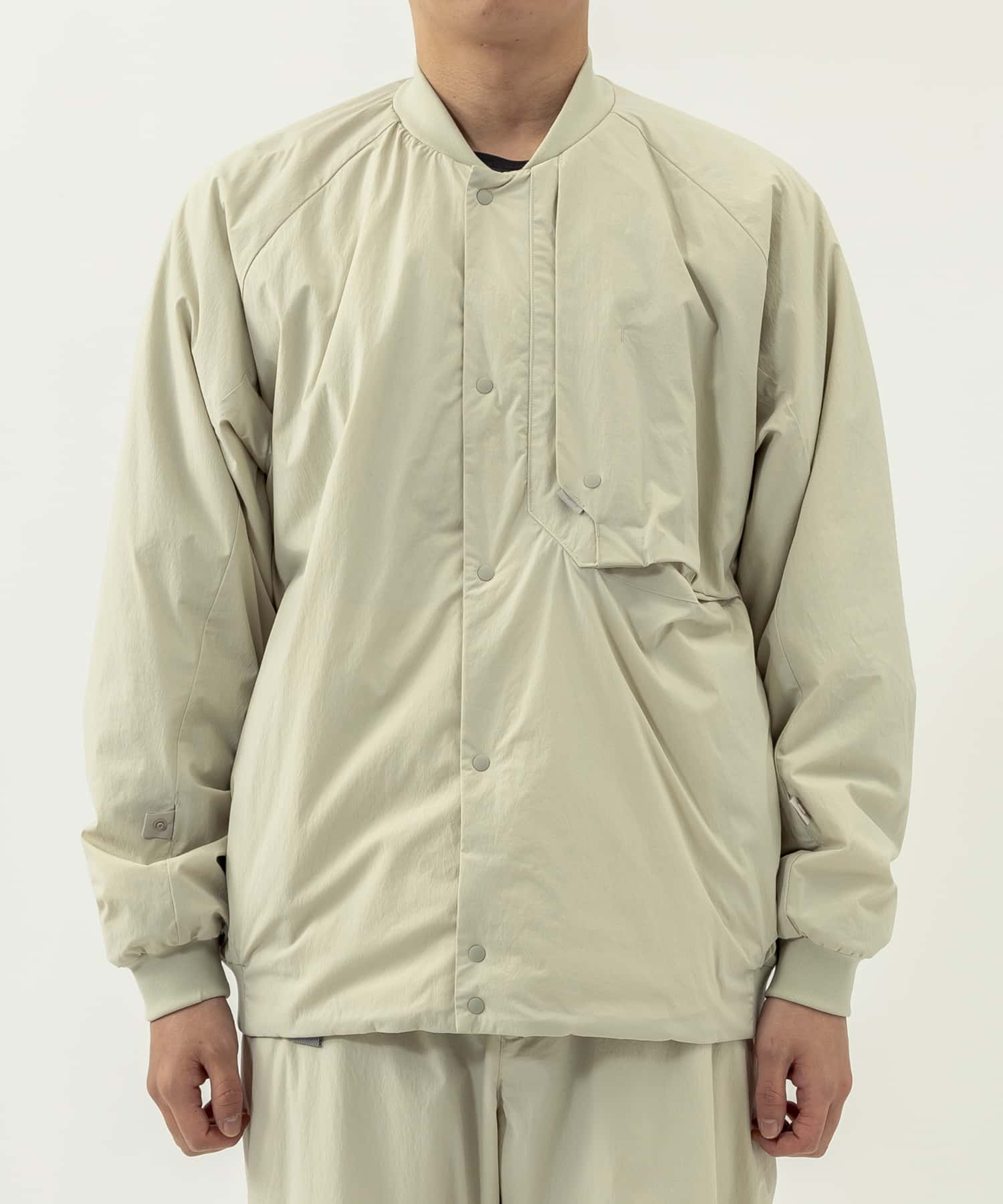 【MENS】クランクジャンパー・アウター 中綿ジャケット Crank jumper III / karu-stretch taffetaII / アルクフェニックス