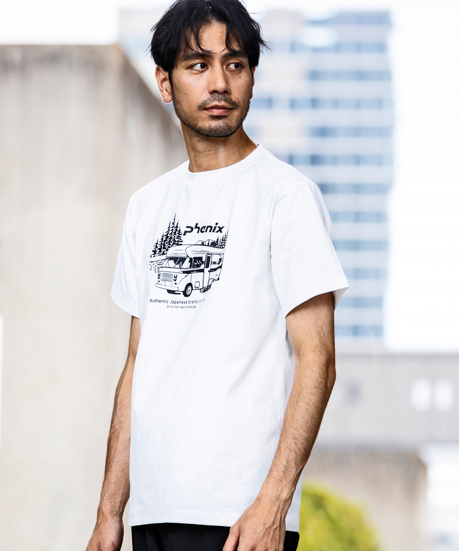 【MENS】PHENIX T-SHIRTS フェニックスTシャツ / 速乾 ストレッチ 日焼け防止 快適 抗菌 防臭 /phenix outdoor(フェニックスアウトドア)