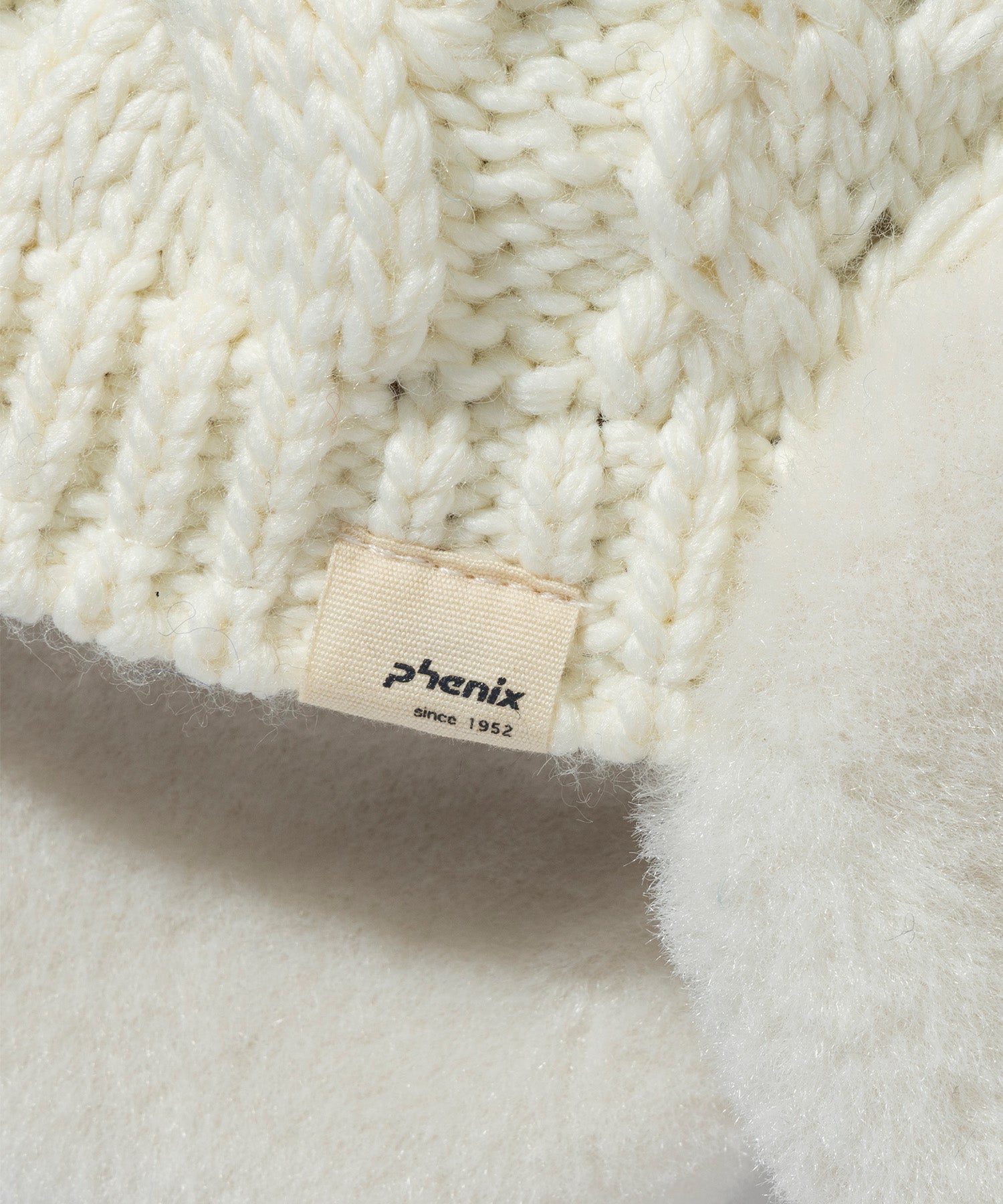 【KIDS/JUNIOR】Low Gauge Earflap Watch Hat ローゲージイヤーフラップニットハット /phenixスキーウェア 25AW
