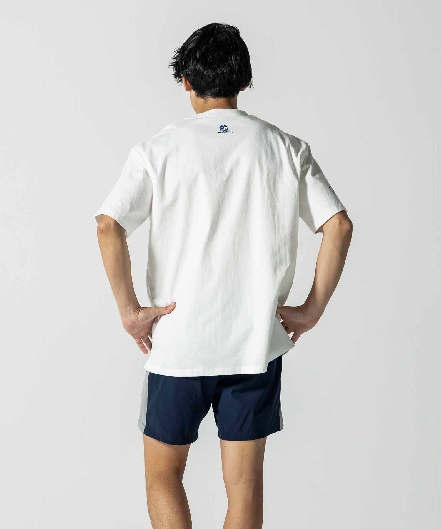【MENS】Dog T-shirts リバイバルプリントTシャツ ドッグプリント カジュアルファッション サーフィン レジャー スケートボード inhabitant(インハビタント)
