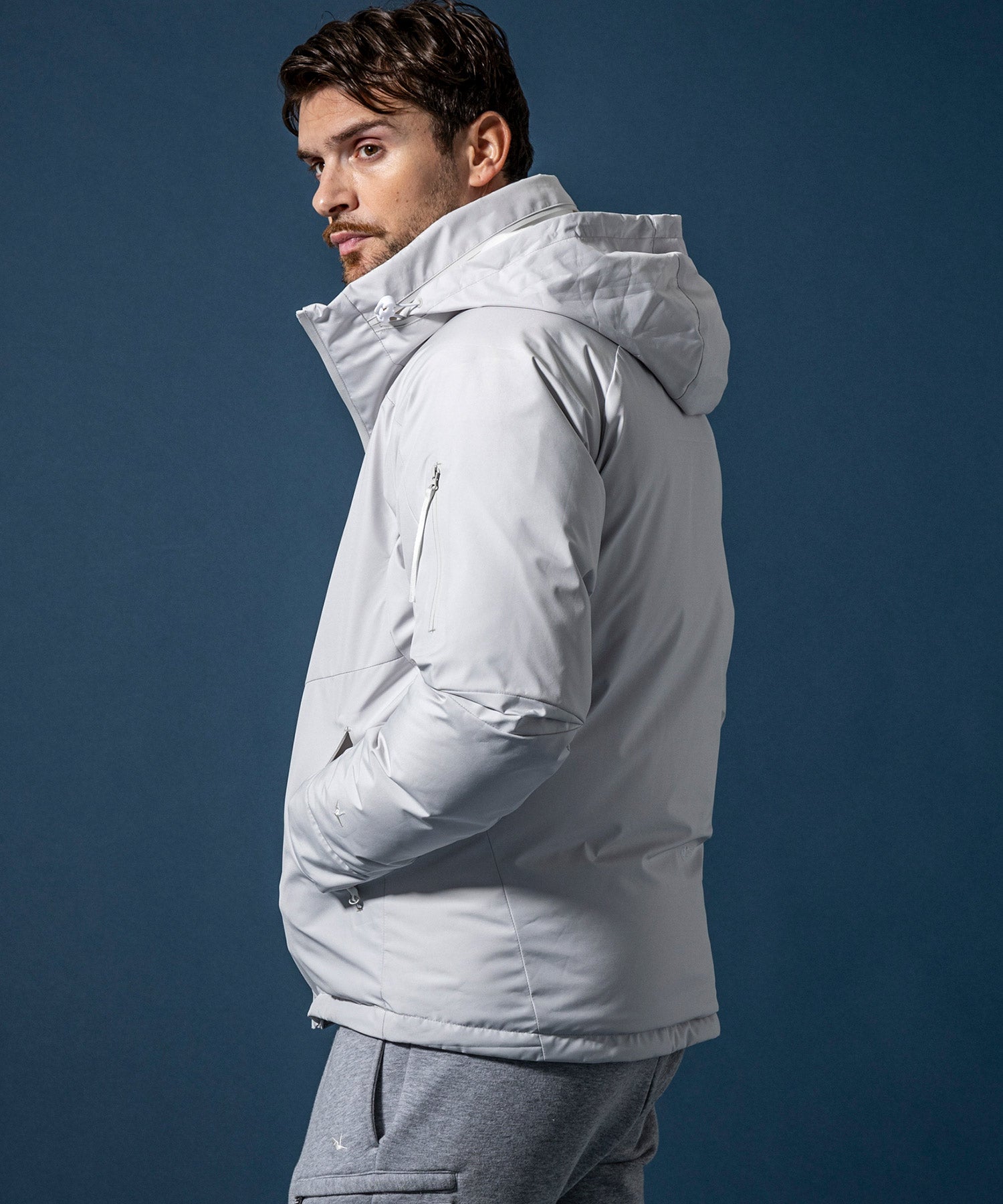 【MENS】GTX STAND DOWN JACKET スタンドダウンジャケット / WINDSTOPPER(R) プロダクト by GORE-TEX LABS /ウィンドストッパー/ゴアテックス/1PIU1UGUALE3 RELAX × +phenix(ウノピゥウノウグァーレトレ リラックス)