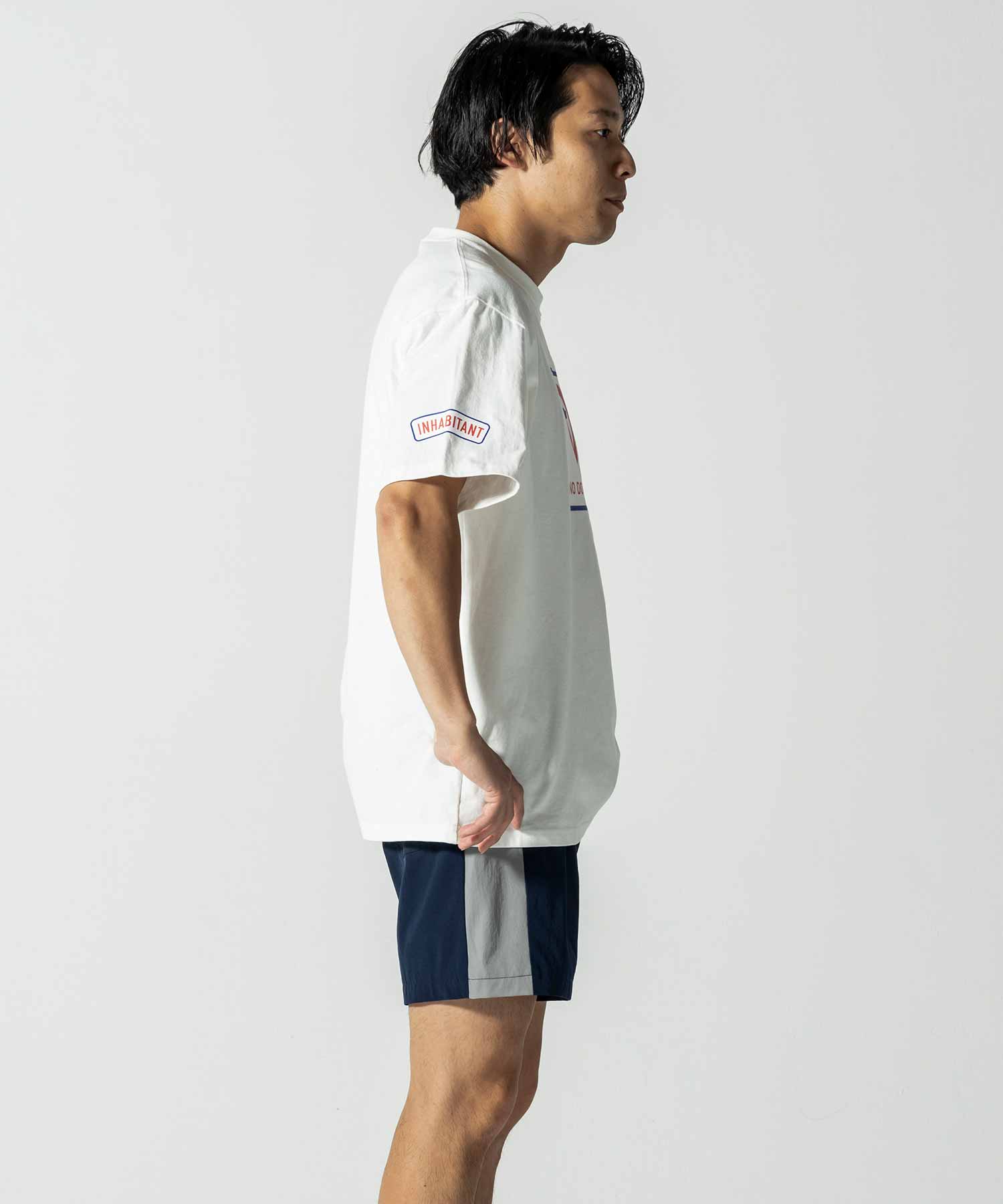 【MENS】Dog T-shirts リバイバルプリントTシャツ ドッグプリント カジュアルファッション サーフィン レジャー スケートボード inhabitant(インハビタント)