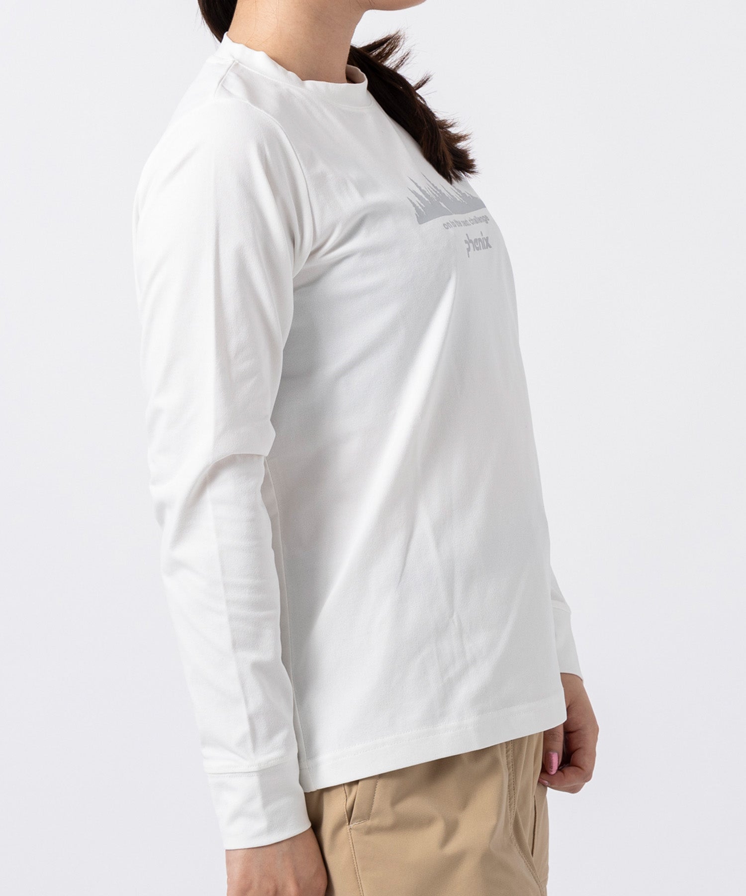 【WOMENS】PHENIX LONG SLEEVE T-SHIRT フェニックスロングスリーブTシャツ /phenix outdoor(フェニックスアウトドア)