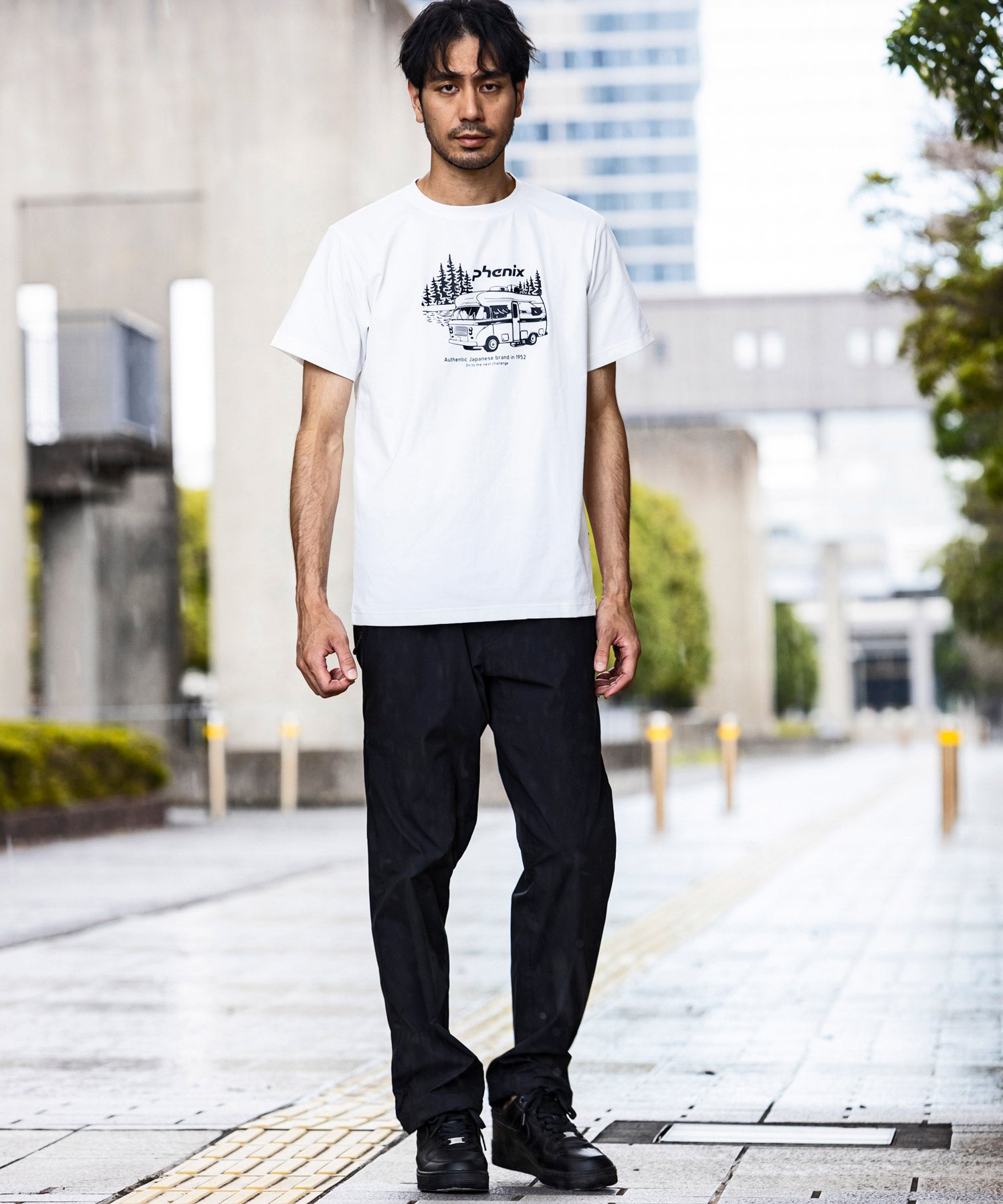 【MENS】PHENIX T-SHIRTS フェニックスTシャツ / 速乾 ストレッチ 日焼け防止 快適 抗菌 防臭 /phenix outdoor(フェニックスアウトドア)
