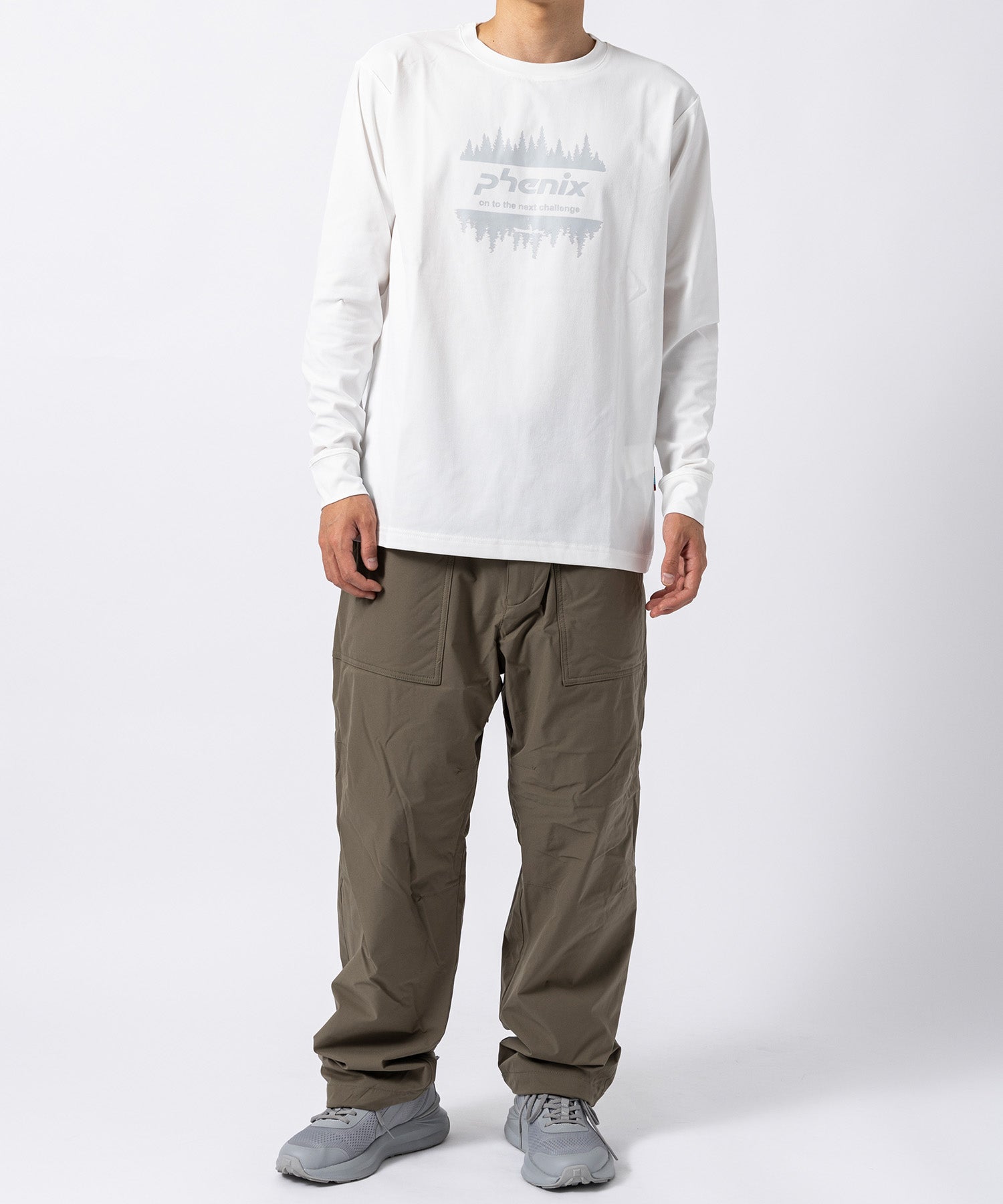 【MENS】PHENIX LONG SLEEVE T-SHIRT フェニックスロングスリーブTシャツ /phenix outdoor(フェニックスアウトドア)