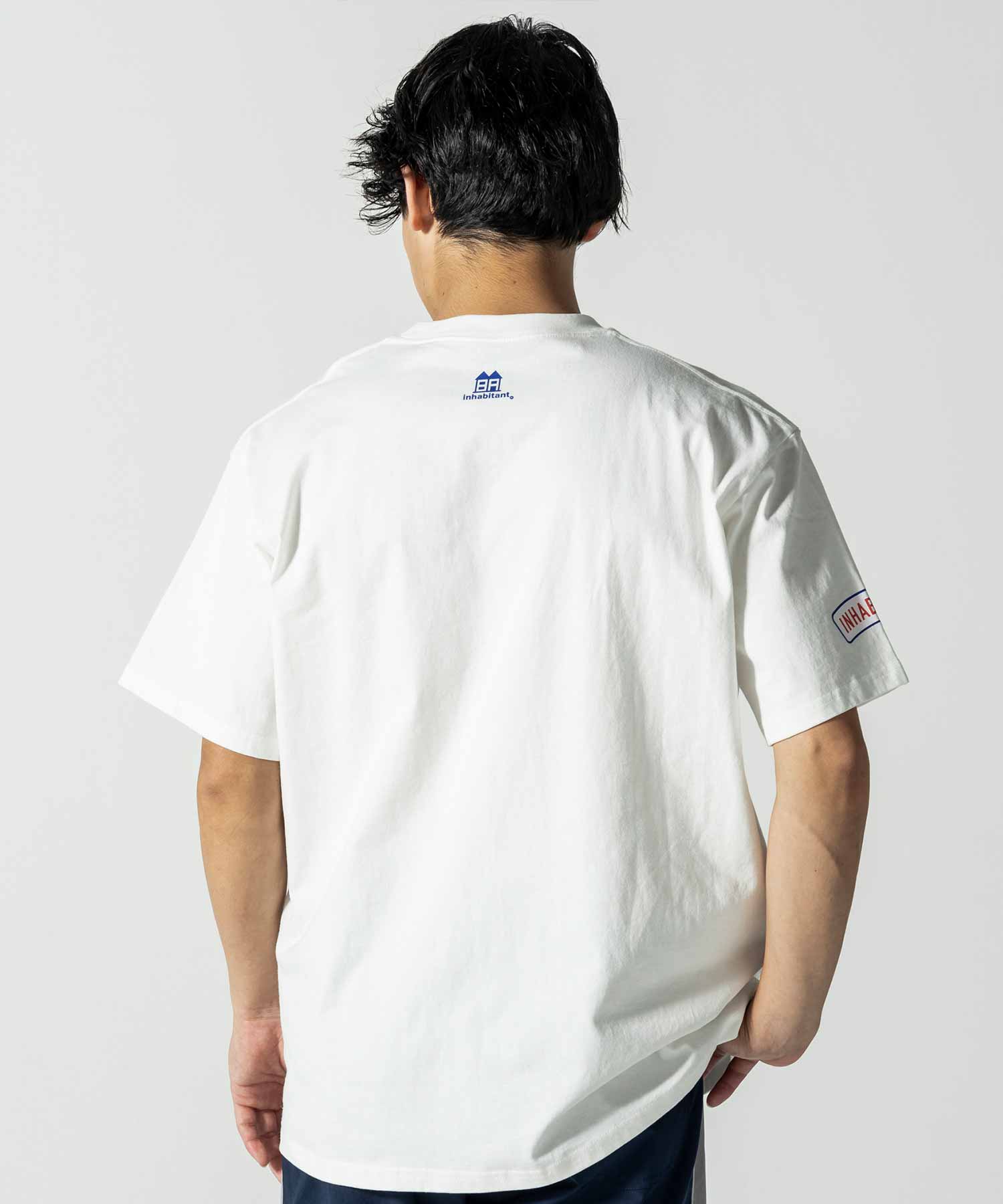 【MENS】Dog T-shirts リバイバルプリントTシャツ ドッグプリント カジュアルファッション サーフィン レジャー スケートボード inhabitant(インハビタント)
