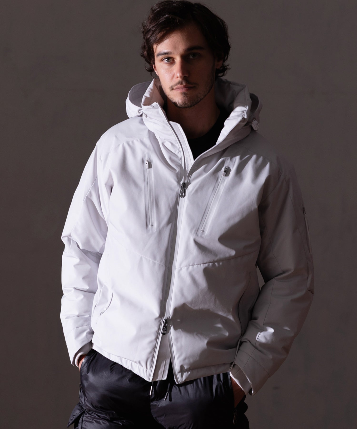 【MENS】GTX STAND DOWN JACKET スタンドダウンジャケット / WINDSTOPPER(R) プロダクト by GORE-TEX LABS /ウィンドストッパー/ゴアテックス/1PIU1UGUALE3 RELAX × +phenix(ウノピゥウノウグァーレトレ リラックス)