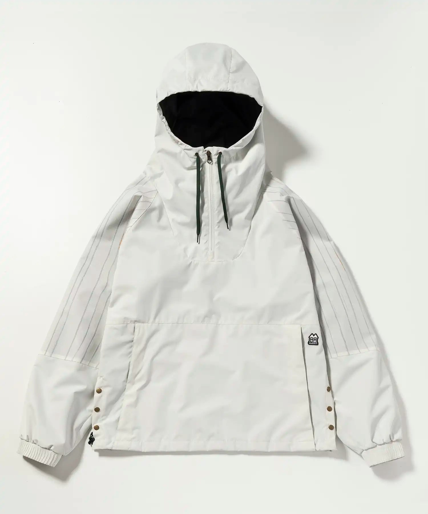 【MENS】プルオーバーアノラックジャケット VINTAGE ANORACK PULLOVER JACKET スノーボード・スキーウェア タウンウェア ホワイト