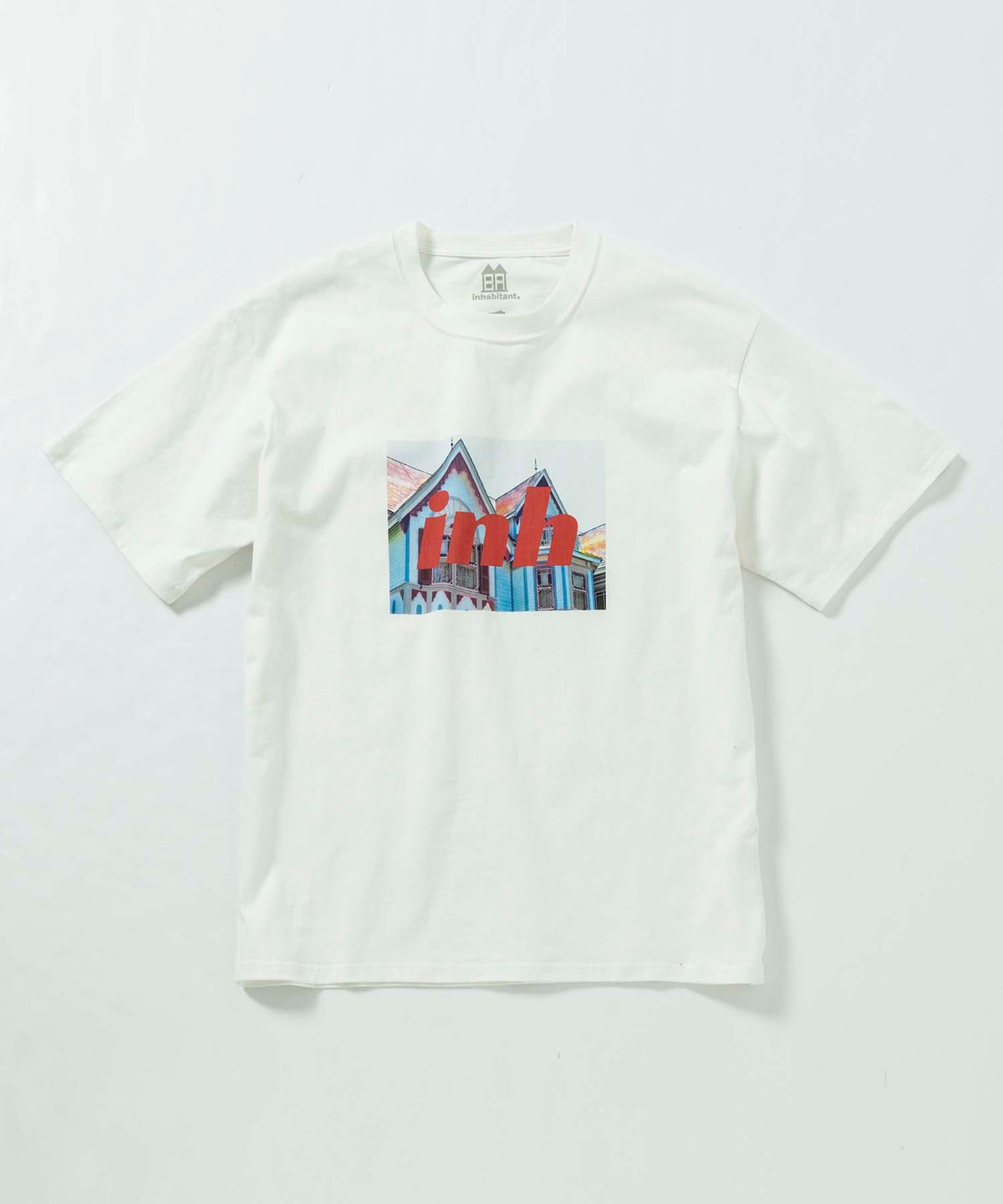 【MENS】Inhabitant house T-shirts ロゴアレンジTシャツ カジュアルファッション サーフィン レジャー スケートボード inhabitant(インハビタント)