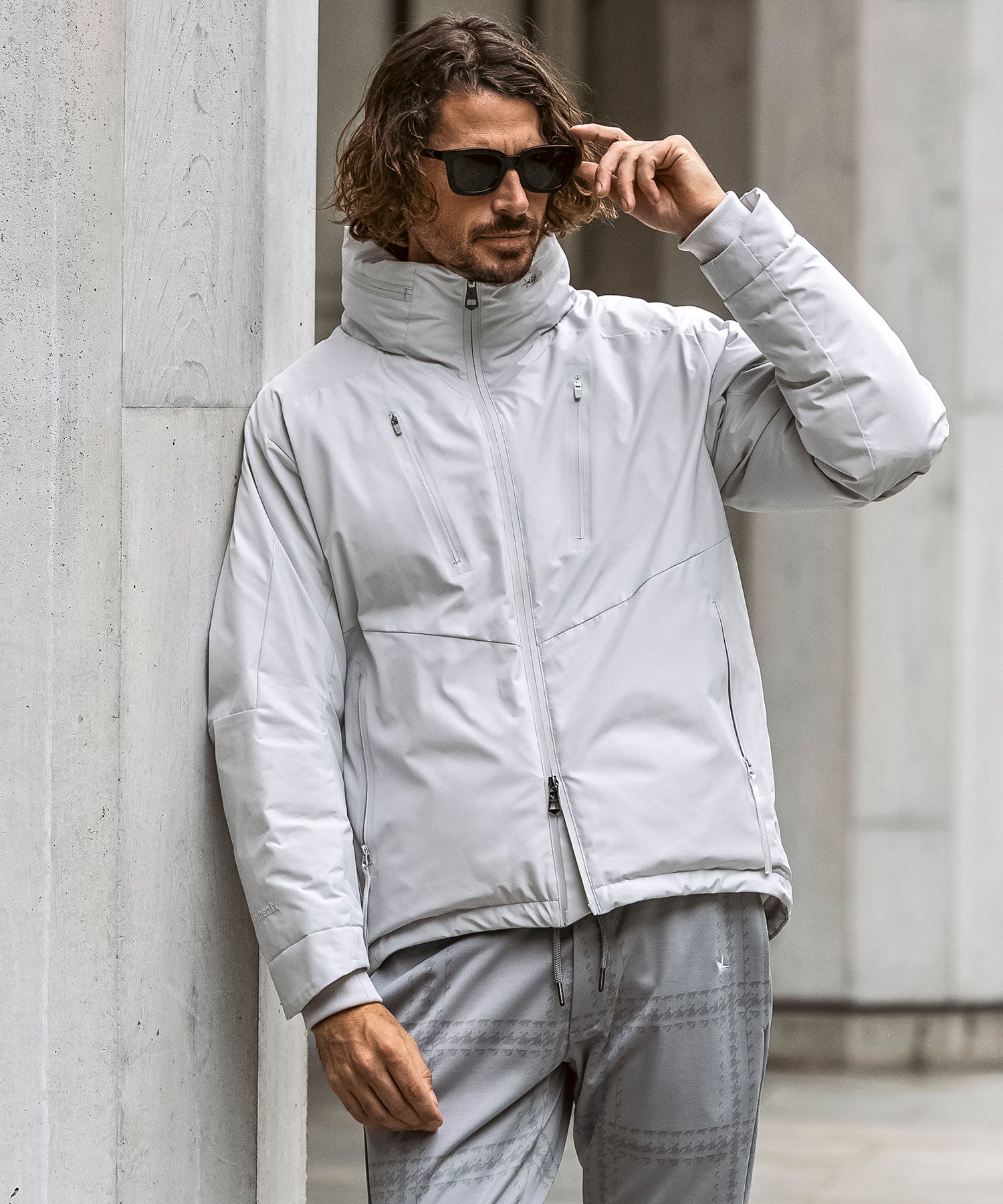 【MENS】GTX STAND DOWN JACKET スタンドダウンジャケット / WINDSTOPPER(R) プロダクト by GORE-TEX LABS /ウィンドストッパー/ゴアテックス/1PIU1UGUALE3 RELAX × +phenix(ウノピゥウノウグァーレトレ リラックス)