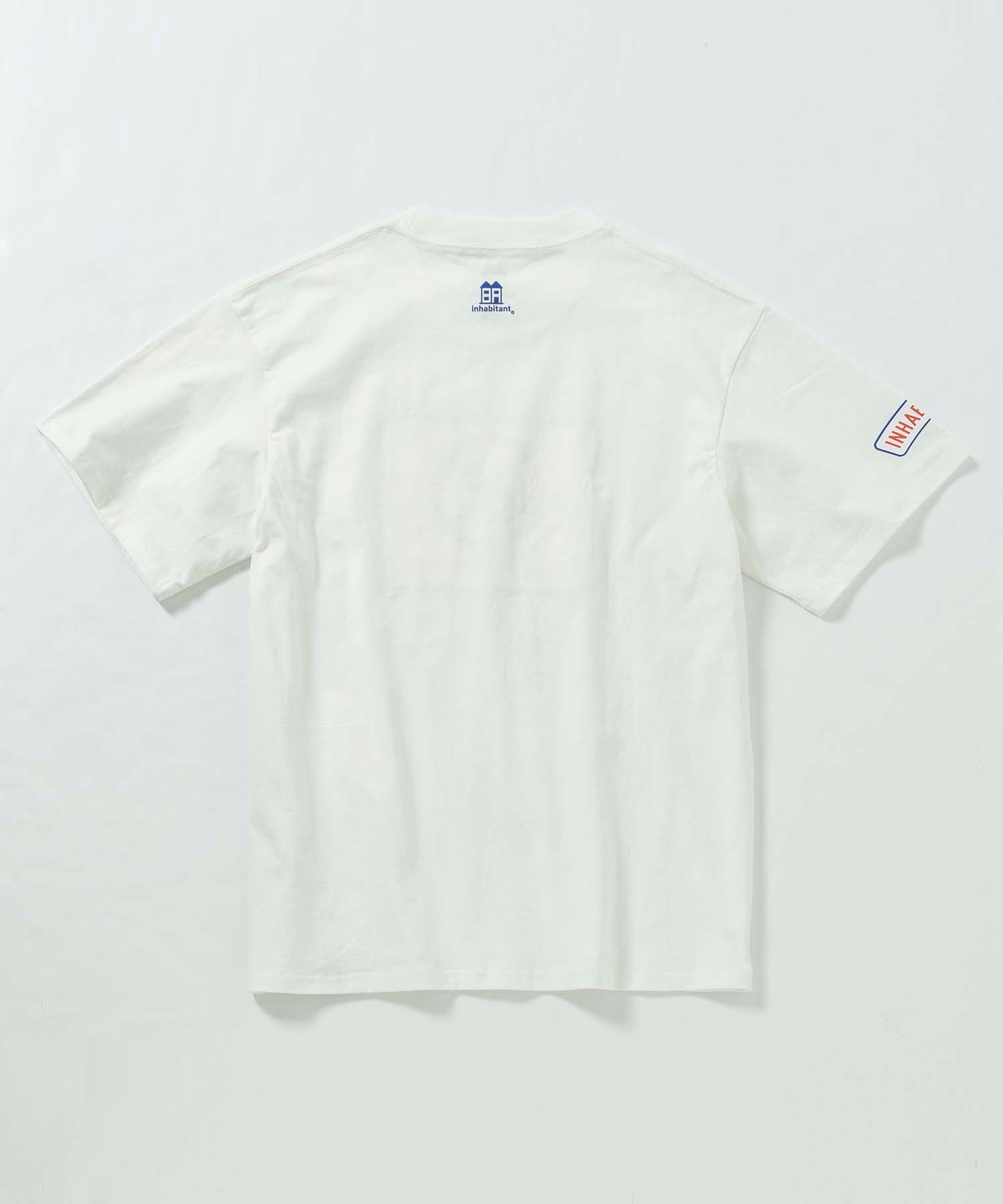 【MENS】Dog T-shirts リバイバルプリントTシャツ ドッグプリント カジュアルファッション サーフィン レジャー スケートボード inhabitant(インハビタント)