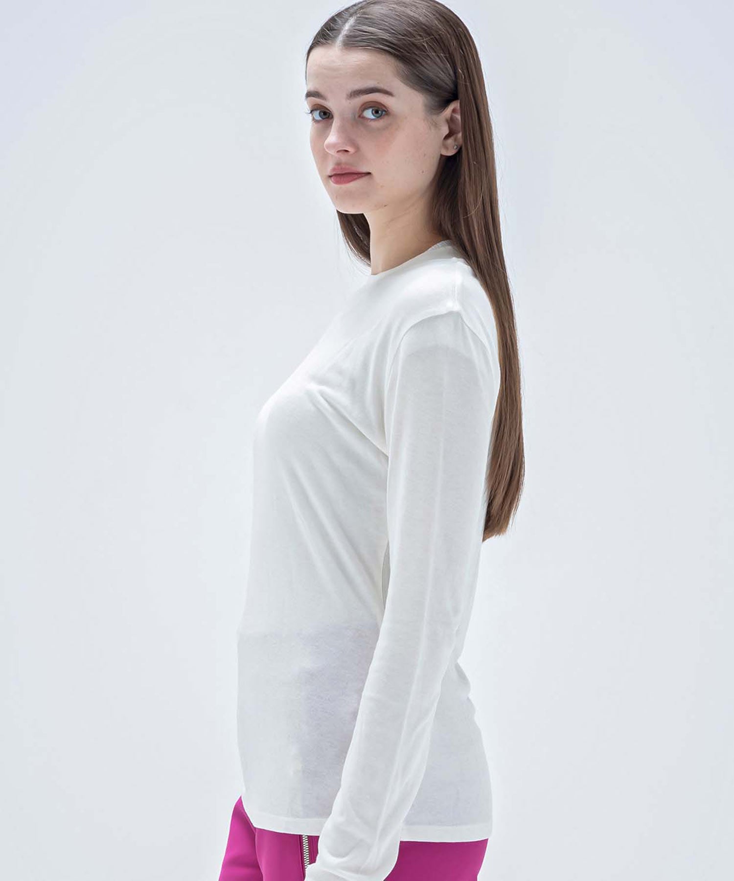 【WOMENS】スキーウェア アンダーウェア インナーウェア Super Space-Time Wool Mock Neck Tee / Middle /phenixスキーウェア 23AW