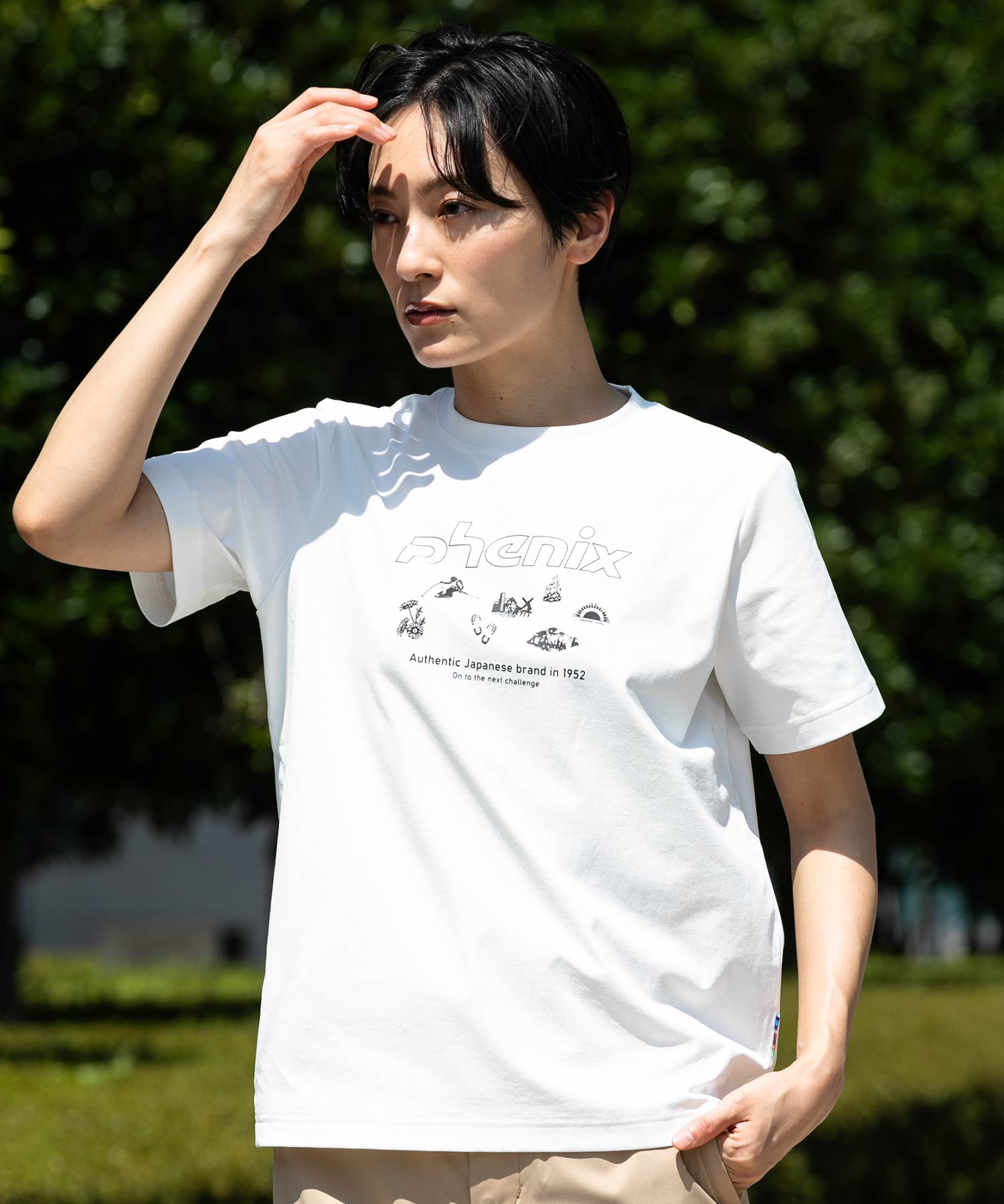 【WOMENS】PHENIX T-SHIRTS フェニックスTシャツ / 速乾 ストレッチ 日焼け防止 快適 抗菌 防臭 /phenix outdoor(フェニックスアウトドア)