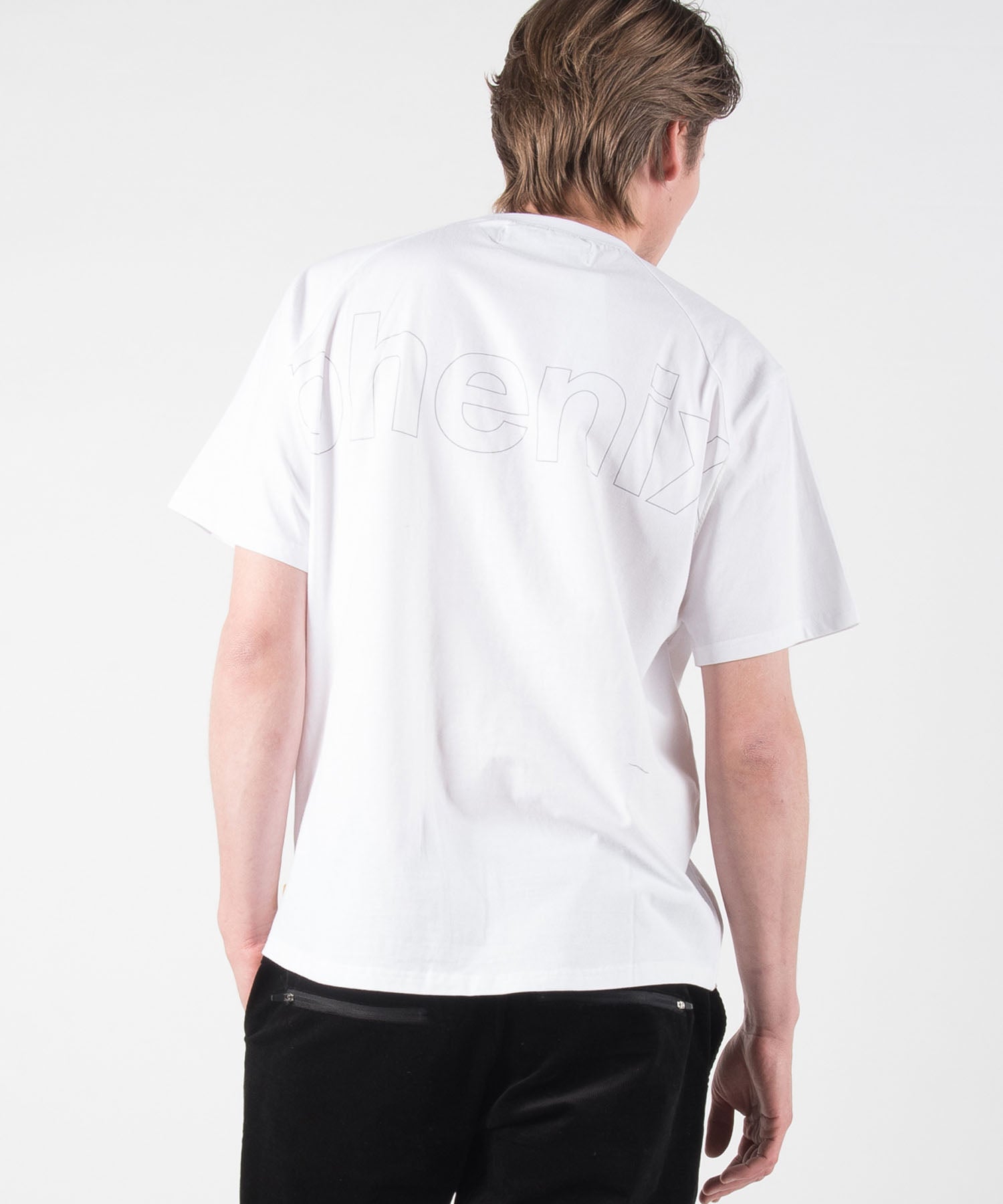 【MENS】速乾Tシャツ Mesh Parts T-Shirt テックウェア アーバンアウトドア 高機能ウェア +phenix(プラスフェニックス)
