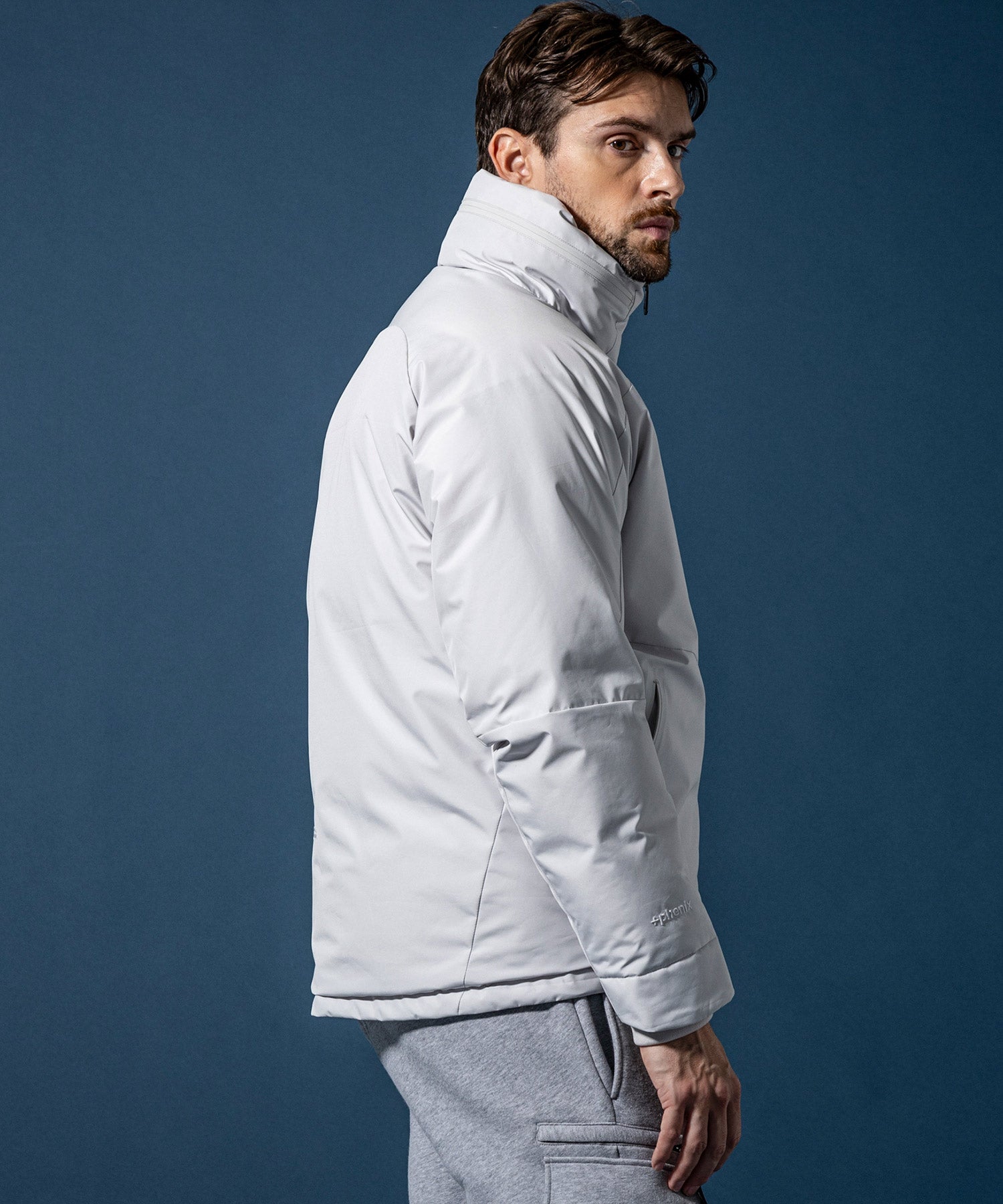 【MENS】GTX STAND DOWN JACKET スタンドダウンジャケット / WINDSTOPPER(R) プロダクト by GORE-TEX LABS /ウィンドストッパー/ゴアテックス/1PIU1UGUALE3 RELAX × +phenix(ウノピゥウノウグァーレトレ リラックス)