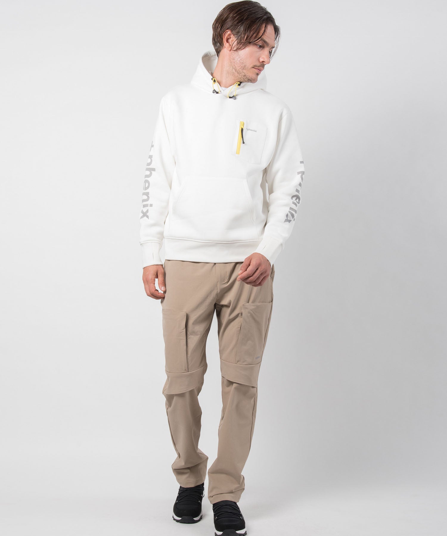 【MENS】Sleeve Logo Hoodie