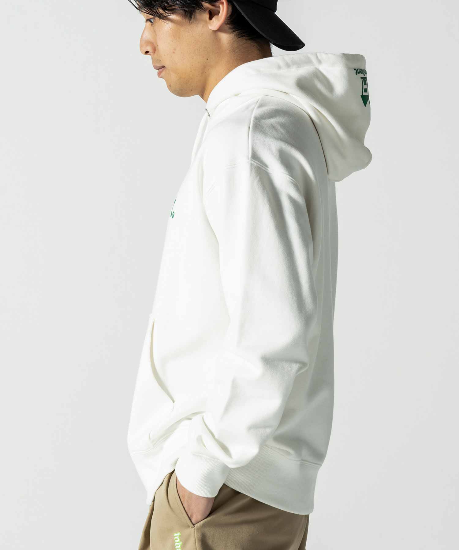 【MENS】Cotton Pile Pull Parka コットンパイルプルパーカ フーディ スウェット カジュアルファッション サーフィン レジャー スケートボード /inhabitant(インハビタント)