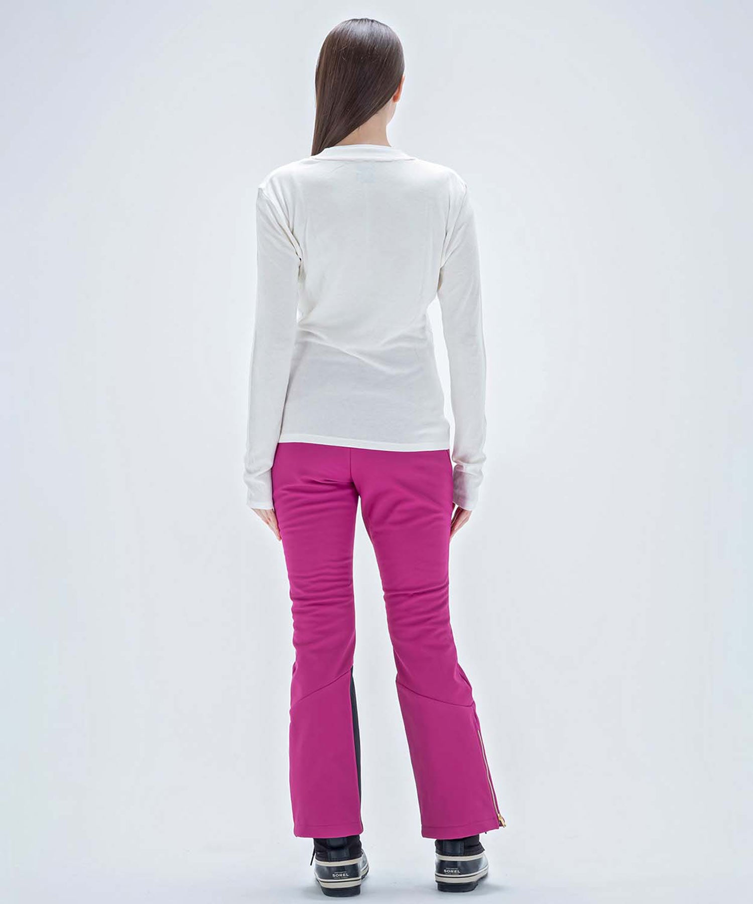 【WOMENS】スキーウェア アンダーウェア インナーウェア Super Space-Time Wool Mock Neck Tee / Middle /phenixスキーウェア 23AW