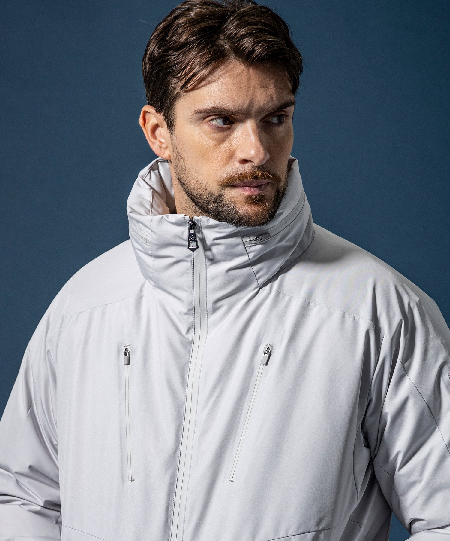 【MENS】GTX STAND DOWN JACKET スタンドダウンジャケット / WINDSTOPPER(R) プロダクト by GORE-TEX LABS /ウィンドストッパー/ゴアテックス/1PIU1UGUALE3 RELAX × +phenix(ウノピゥウノウグァーレトレ リラックス)