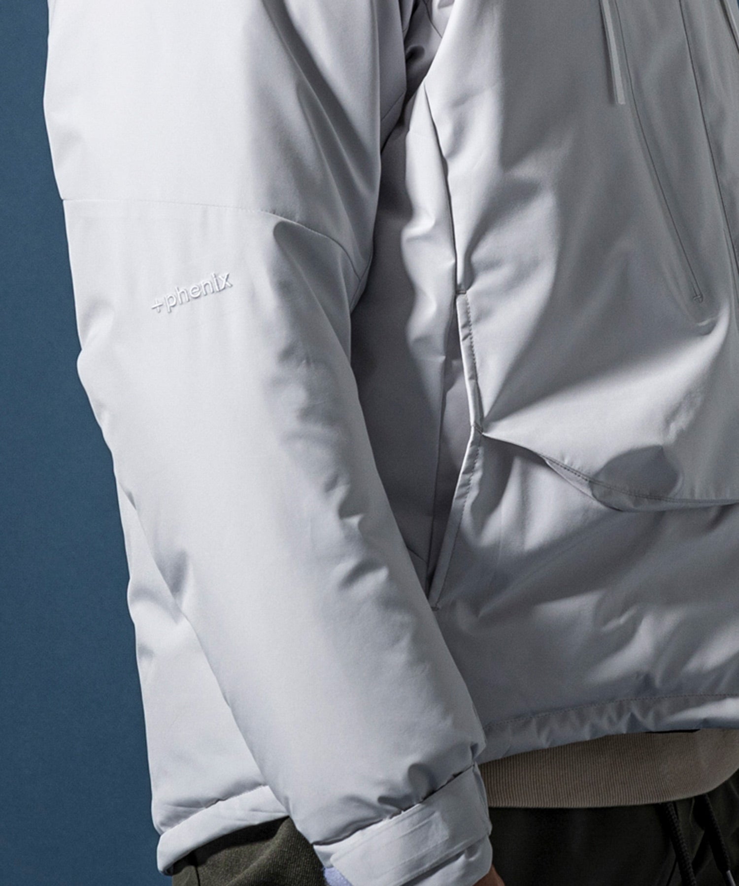 【MENS】GTX DOWN HOODIE ダウンフーディー / WINDSTOPPER(R) プロダクト by GORE-TEX LABS /ウィンドストッパー/ゴアテックス/1PIU1UGUALE3 RELAX × +phenix(ウノピゥウノウグァーレトレ リラックス)