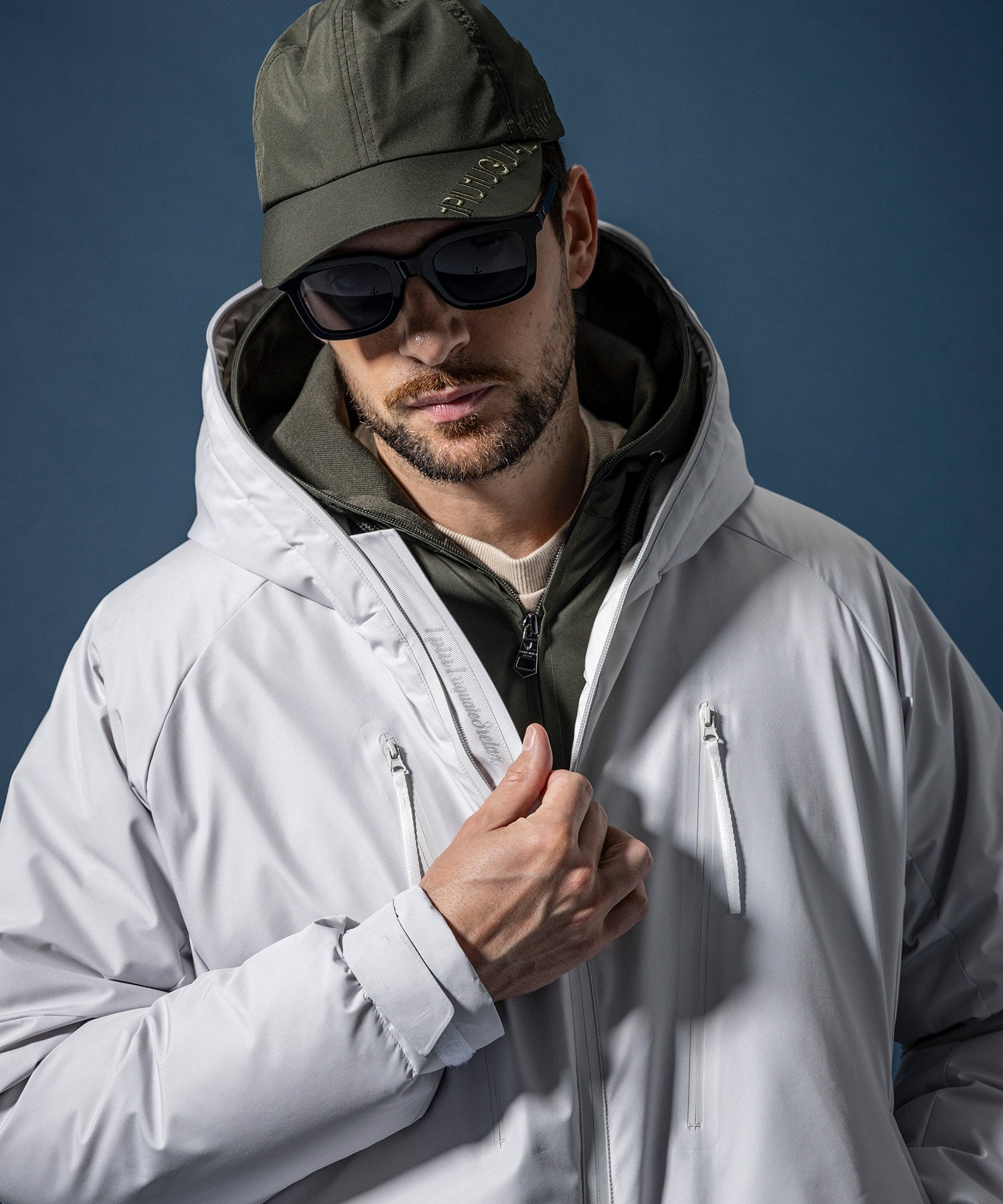 【MENS】GTX DOWN HOODIE ダウンフーディー / WINDSTOPPER(R) プロダクト by GORE-TEX LABS /ウィンドストッパー/ゴアテックス/1PIU1UGUALE3 RELAX × +phenix(ウノピゥウノウグァーレトレ リラックス)