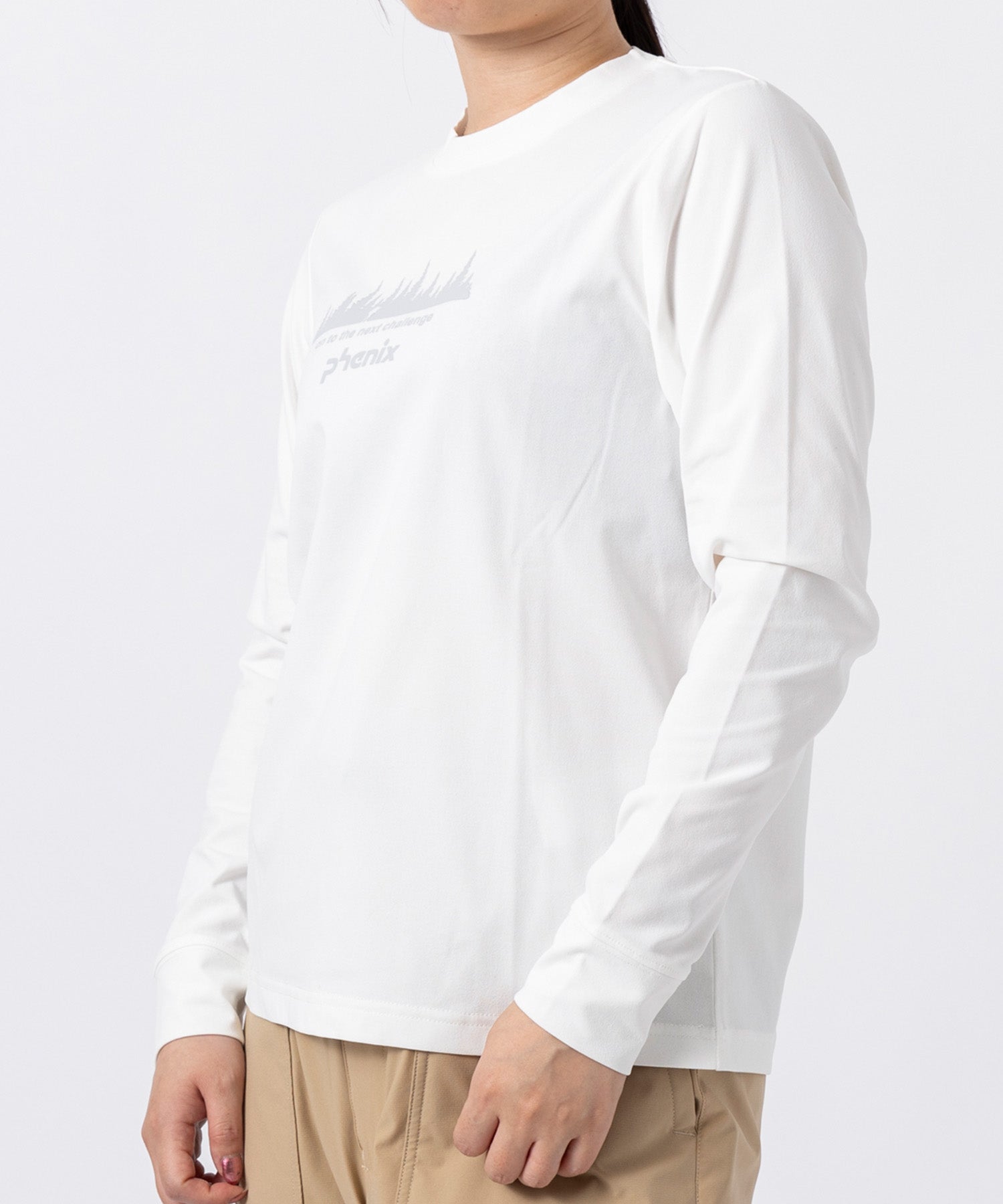 【WOMENS】PHENIX LONG SLEEVE T-SHIRT フェニックスロングスリーブTシャツ /phenix outdoor(フェニックスアウトドア)