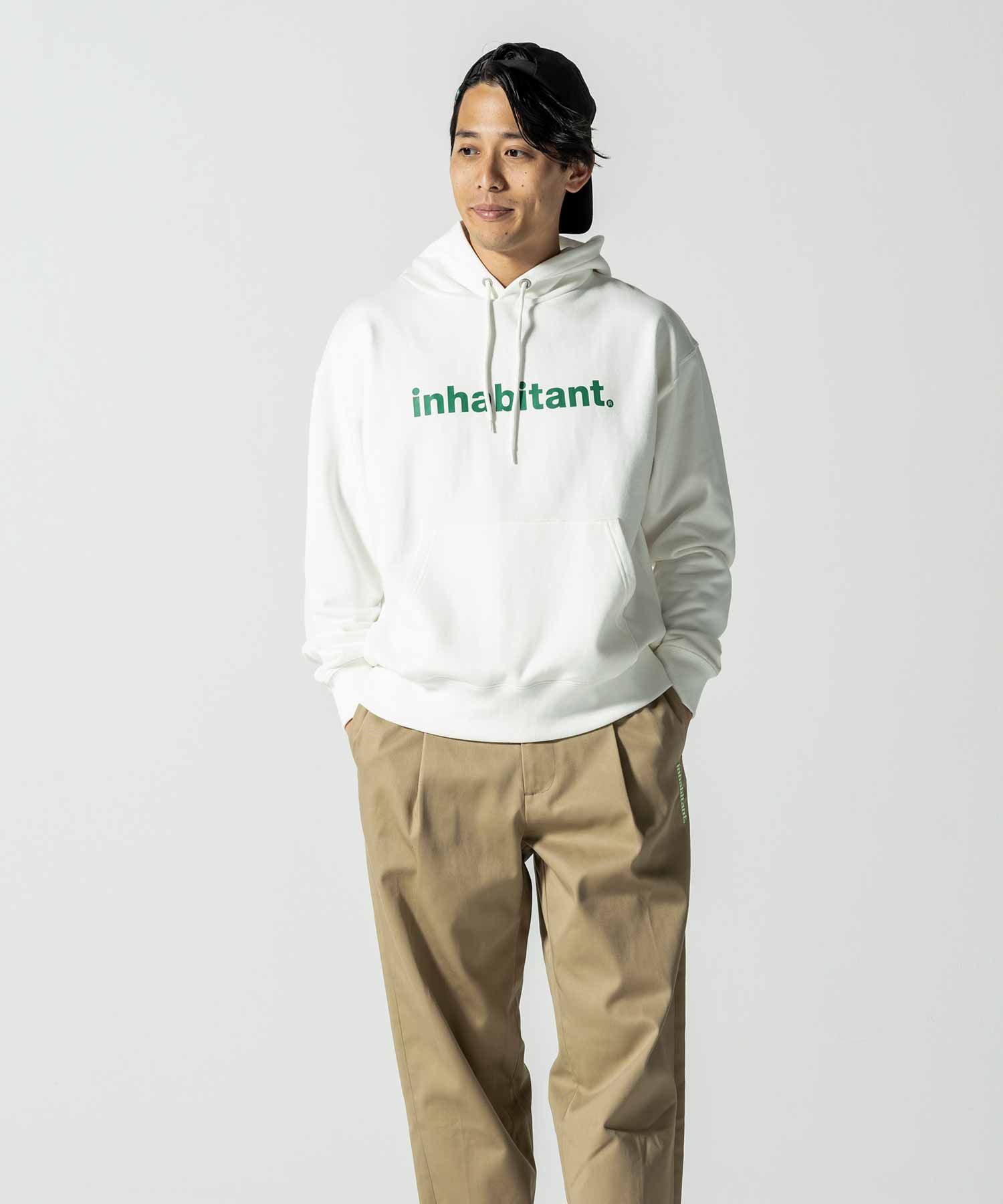 【MENS】Cotton Pile Pull Parka コットンパイルプルパーカ フーディ スウェット カジュアルファッション サーフィン レジャー スケートボード /inhabitant(インハビタント)