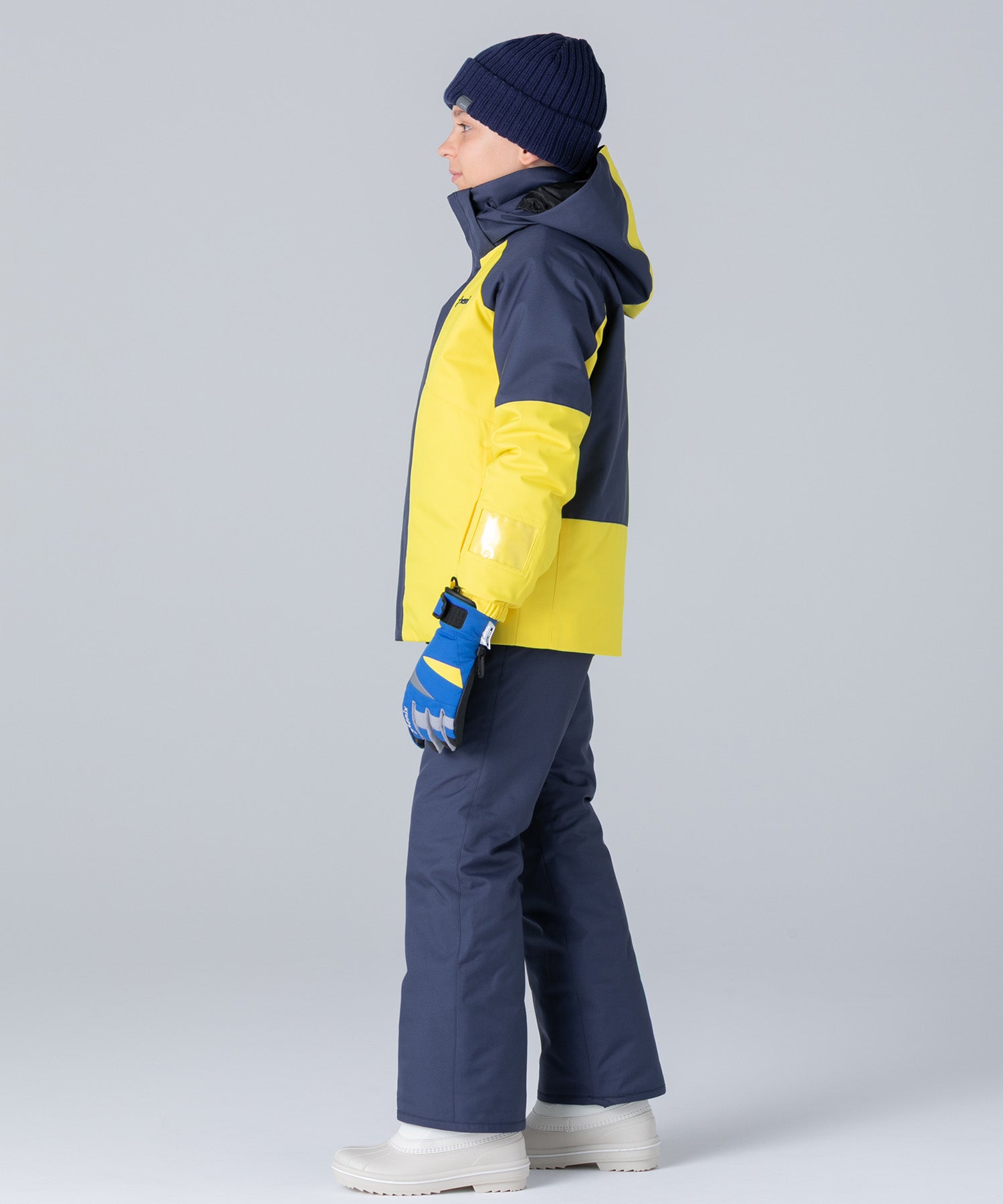 【KIDS/JUNIOR】Asymmetrical Bicolor Two-piece アシンメトリカルバイカラーツーピース /phenixスキーウェア 25AW