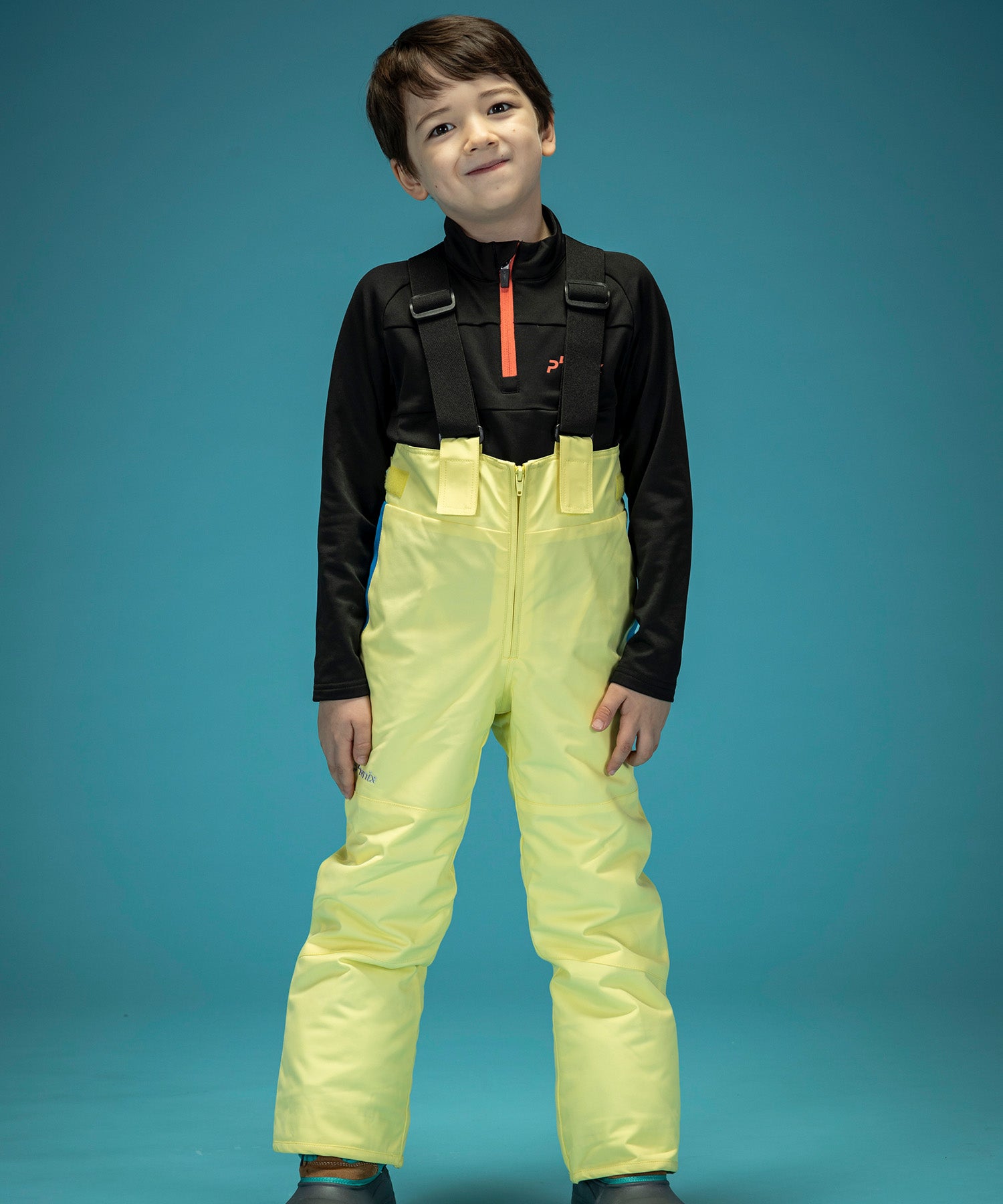 【KIDS/JUNIOR】V Yoke Junior Two-piece ブイヨークジュニアツーピース / JUNIOR / 子供用スキーウェア アウター上下セット / 最大20cmサイズ調整可能 /phenixスキーウェア 24AW