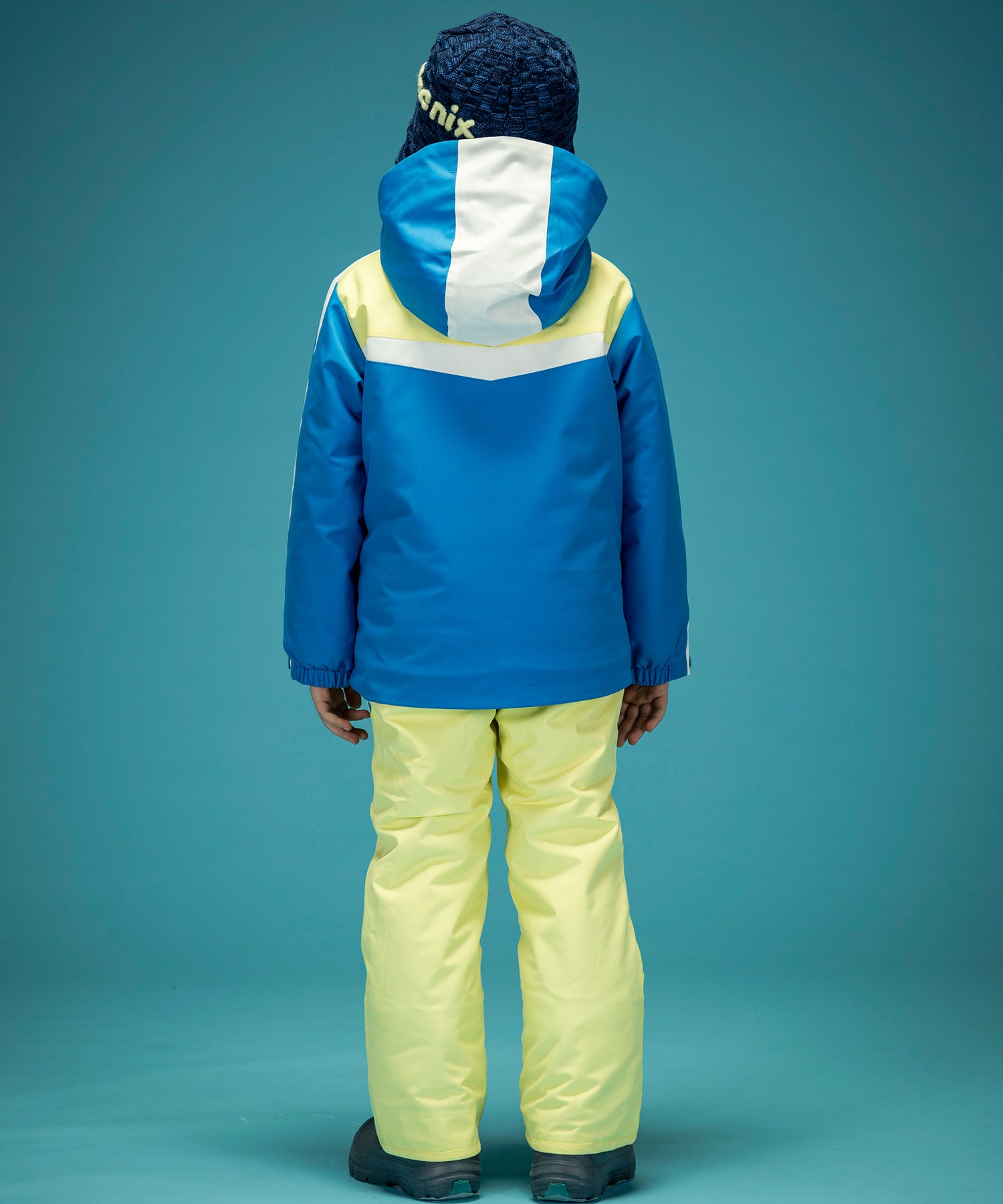 【KIDS/JUNIOR】V Yoke Junior Two-piece ブイヨークジュニアツーピース / JUNIOR / 子供用スキーウェア アウター上下セット / 最大20cmサイズ調整可能 /phenixスキーウェア 24AW