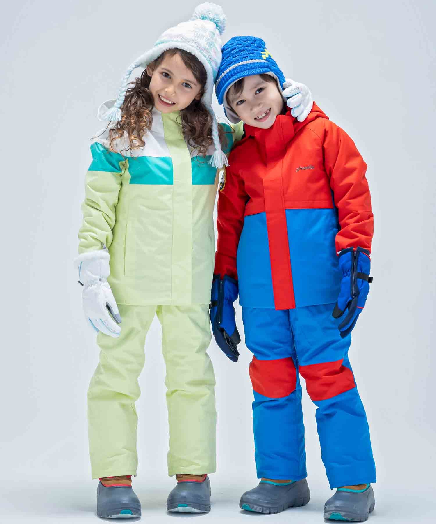 【KIDS/JUNIOR】子供用スキーウェア アウター上下セット ツーピース Horizon Junior Two-piece / Jr / 最大20cmサイズ調整可能 /phenixスキーウェア23AW
